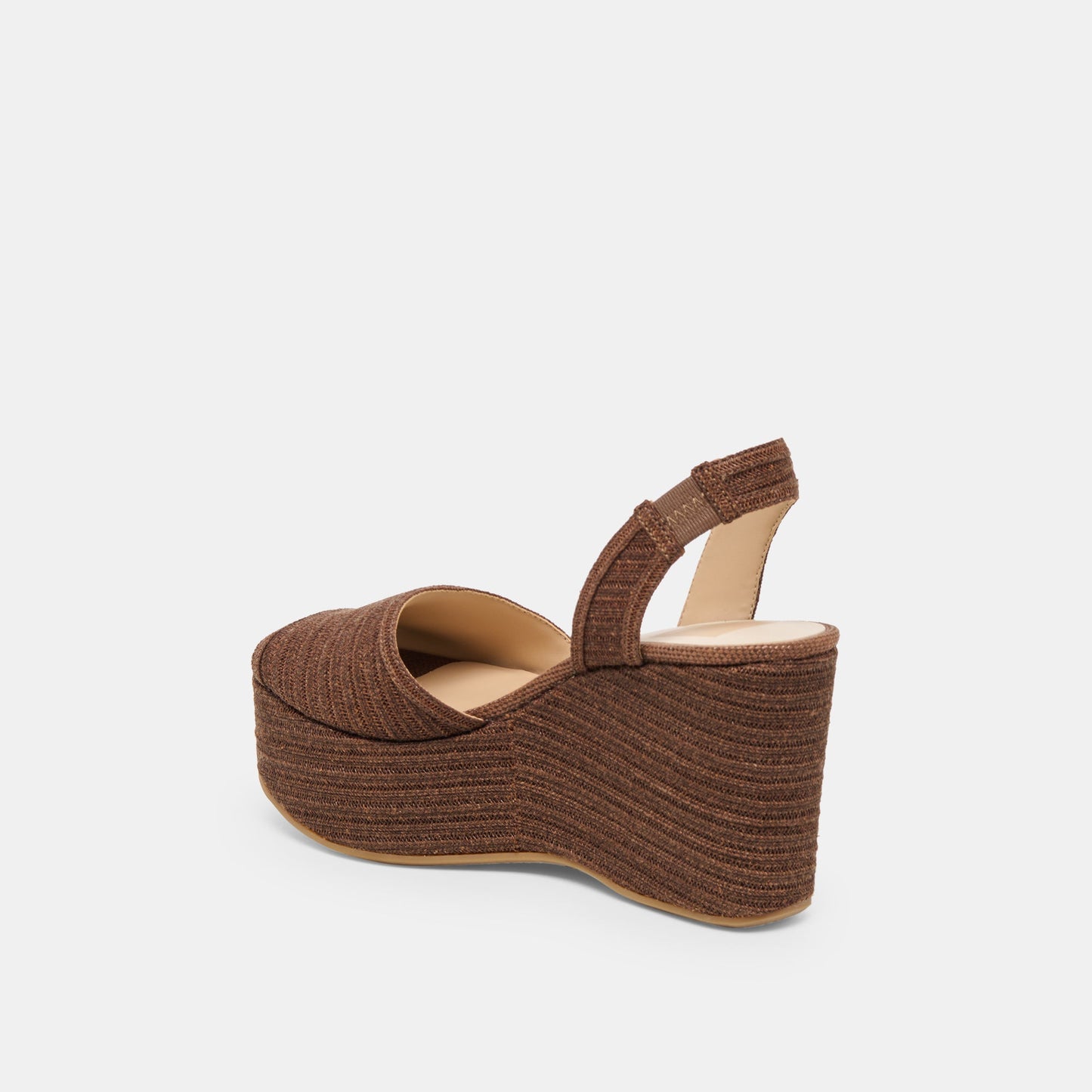 Akera Cocoa Raffia Wedges Dolce Vita Discount
