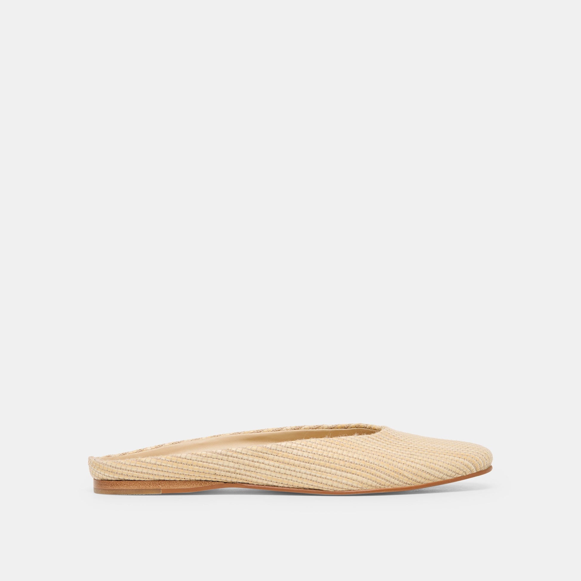 Eila Lt Natural Raffia Flats Dolce Vita us