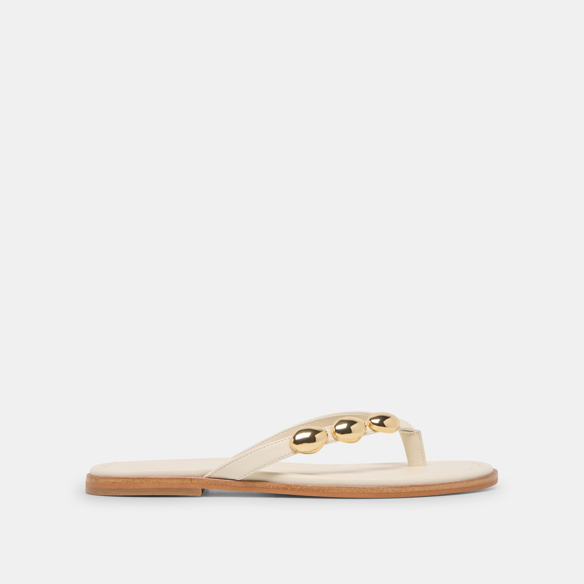 Juny Off White Leather Sandals Dolce Vita New