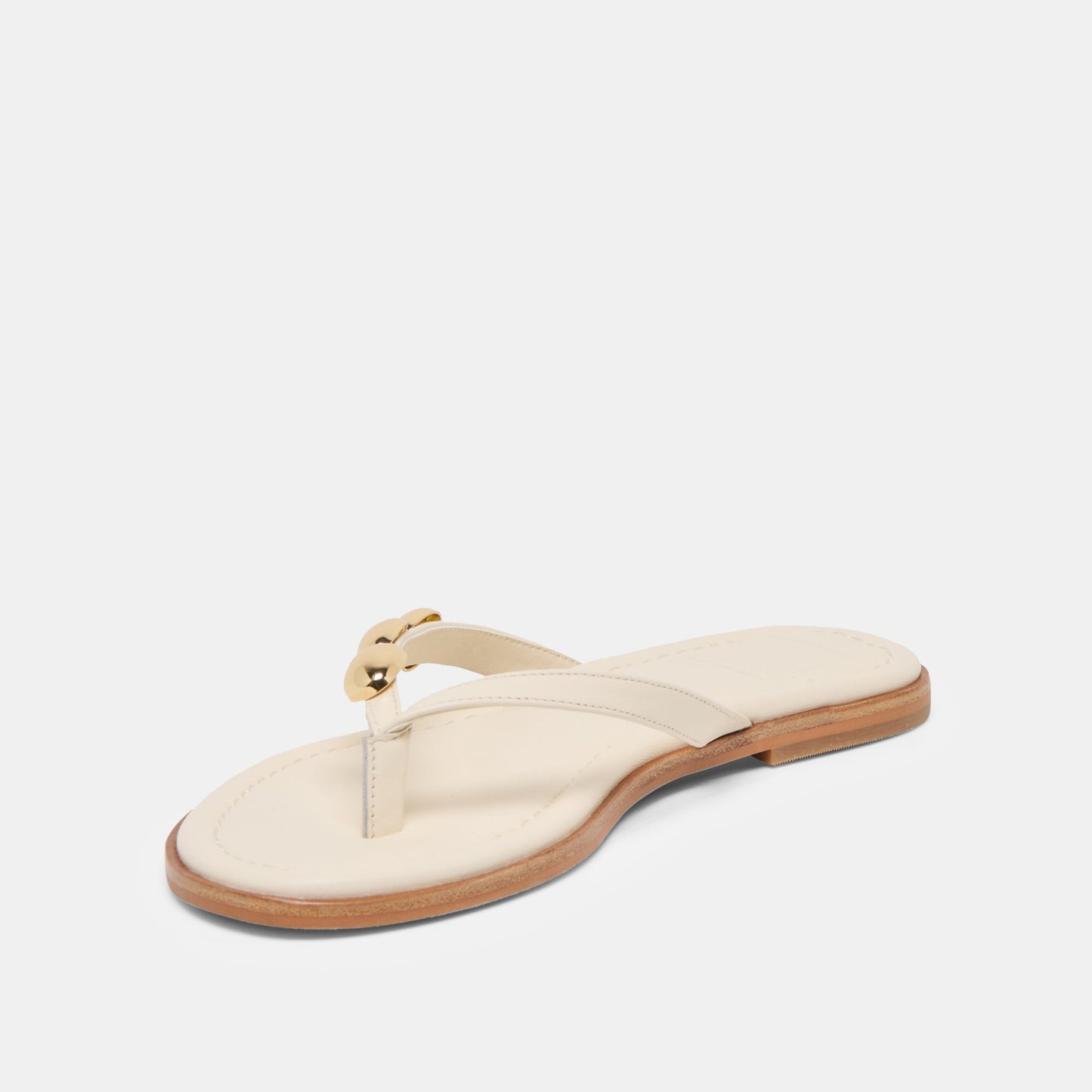 Juny Off White Leather Sandals Dolce Vita New