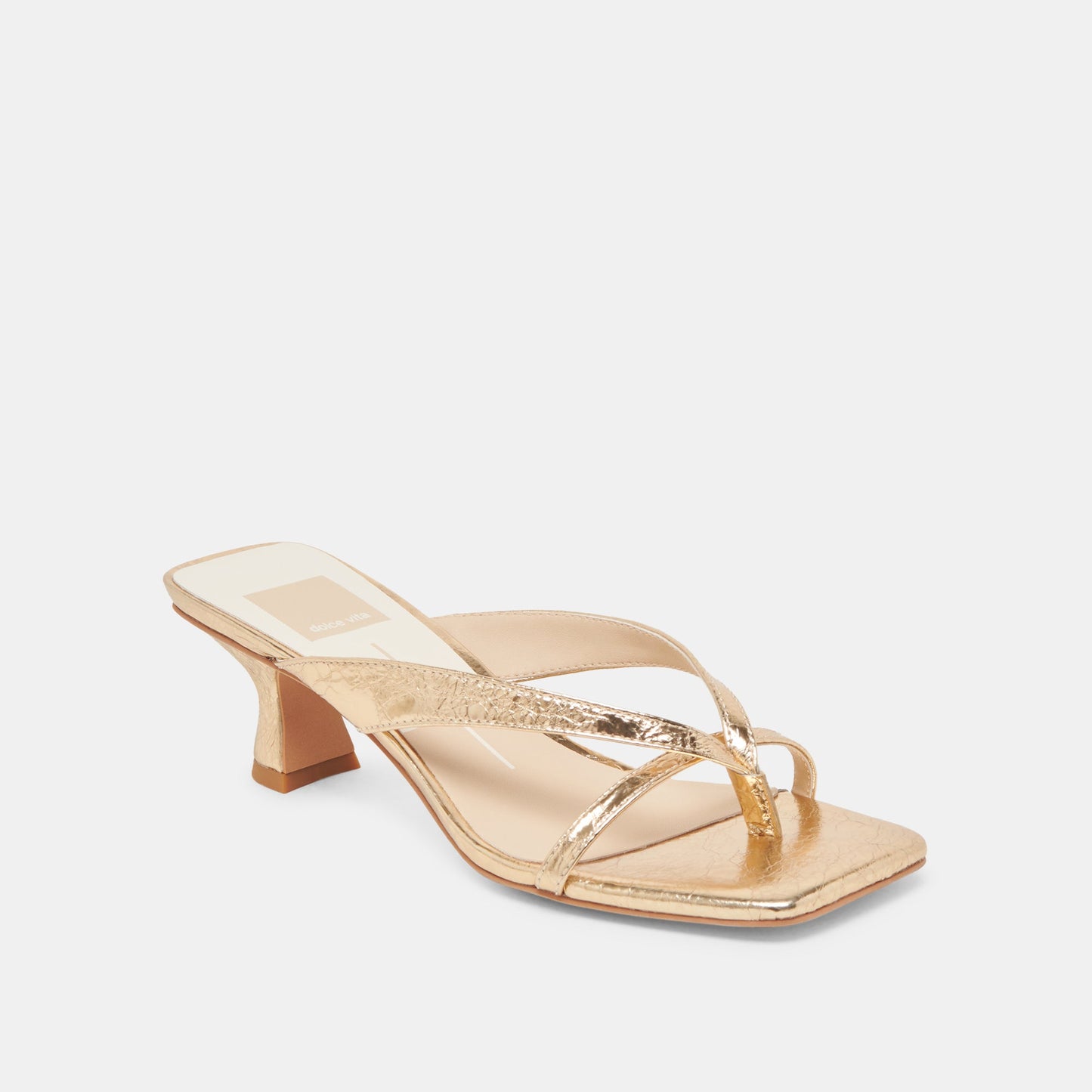 BREVEL HEELS GOLD DISTRESSED LEATHER
 – Dolce Vita Dolce Vita Outlet