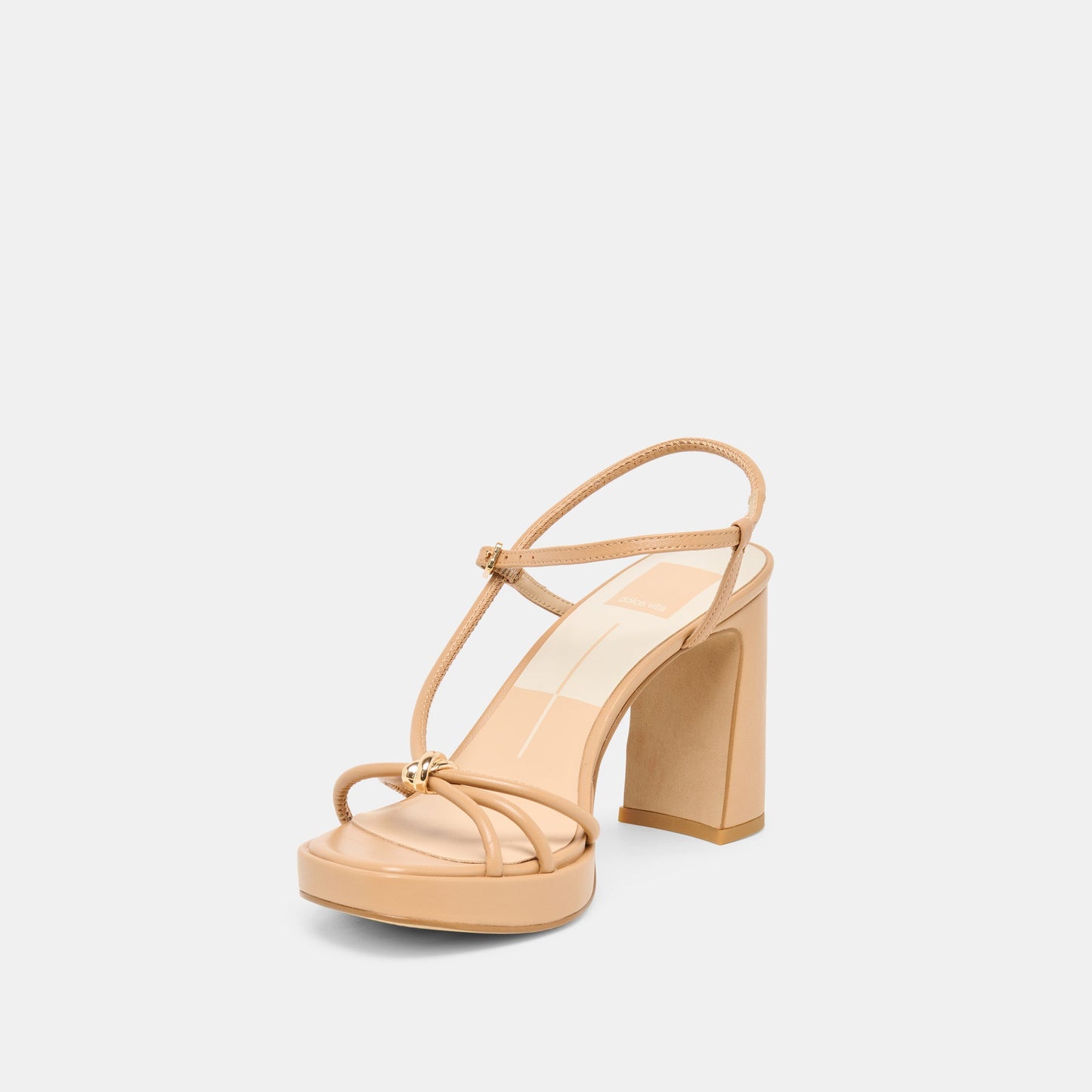 Odete Lt Tan Leather Heels Dolce Vita On sale