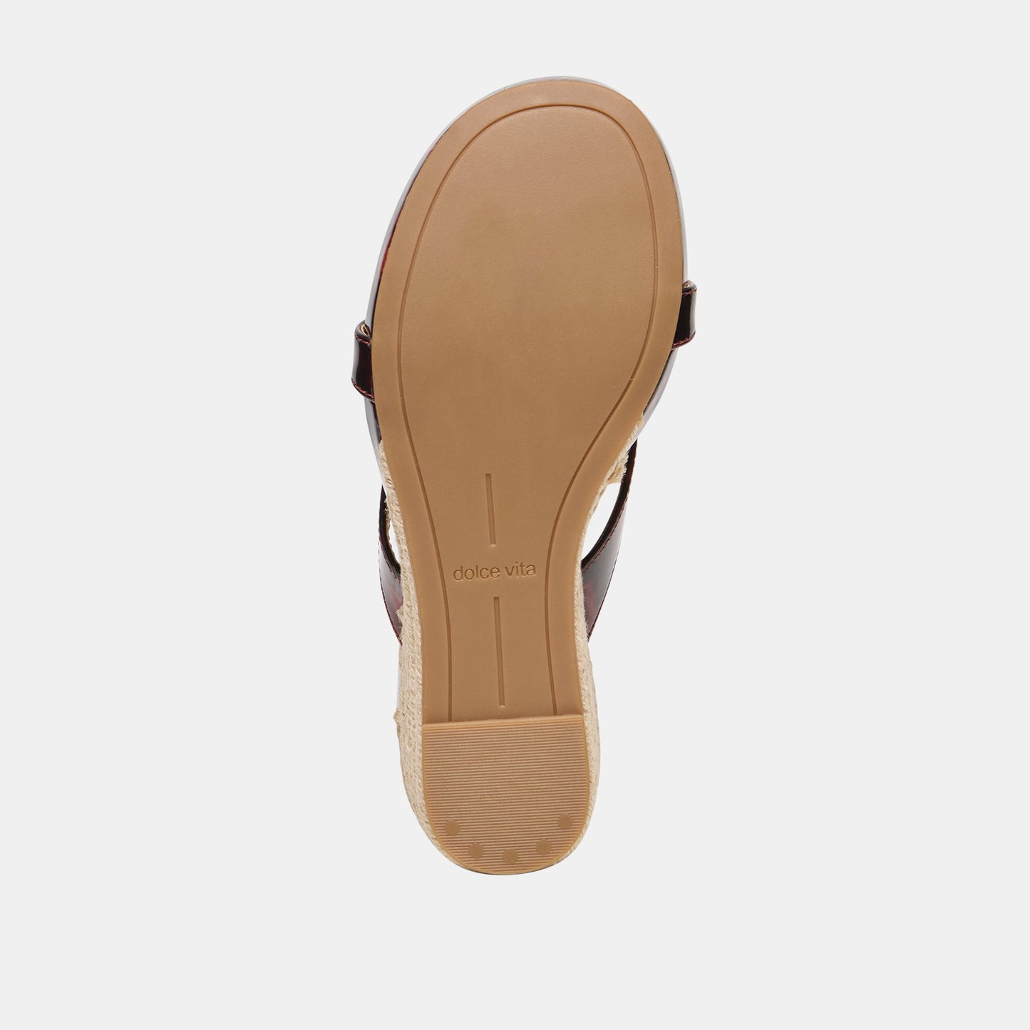 Helan Espadrille Tortoise Patent Leather Wedges Dolce Vita Online