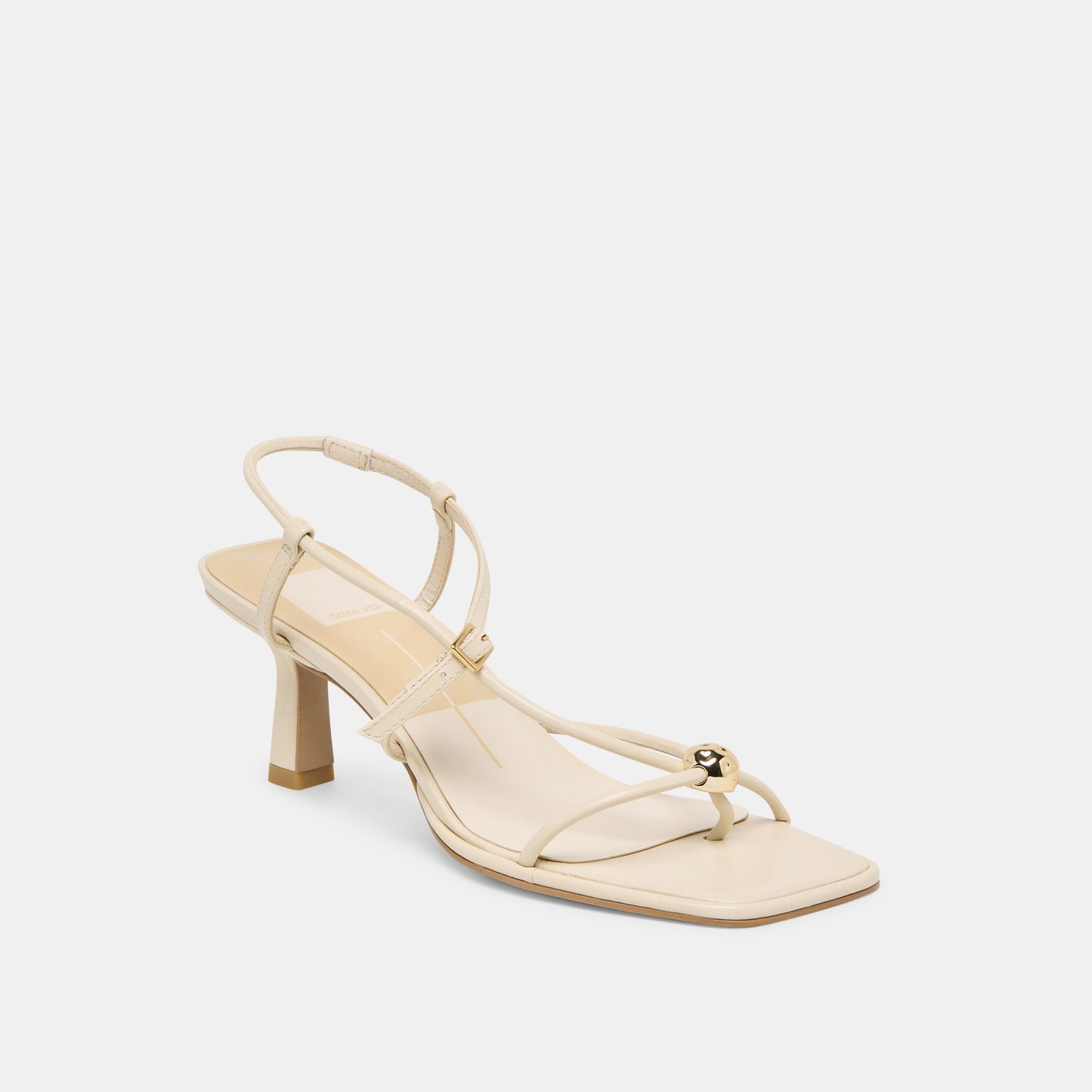 Mylee Creme Leather Heels Dolce Vita On sale