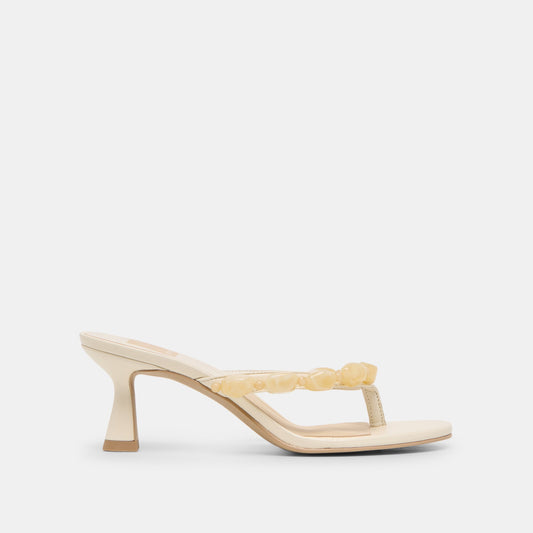 Daksie Off White Leather Heels Dolce Vita For sale