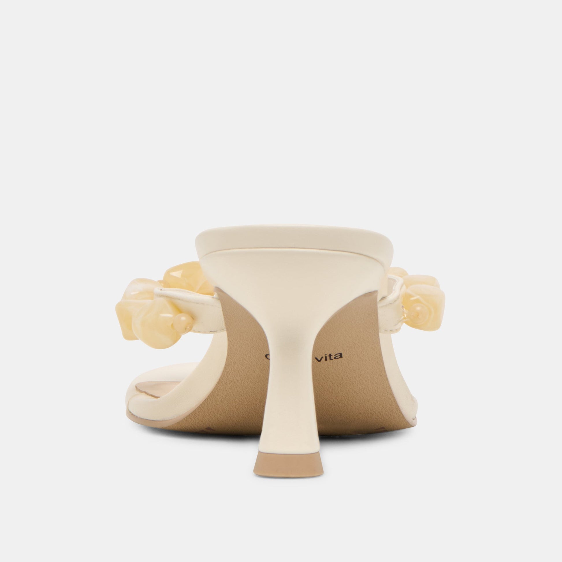 Daksie Off White Leather Heels Dolce Vita For sale