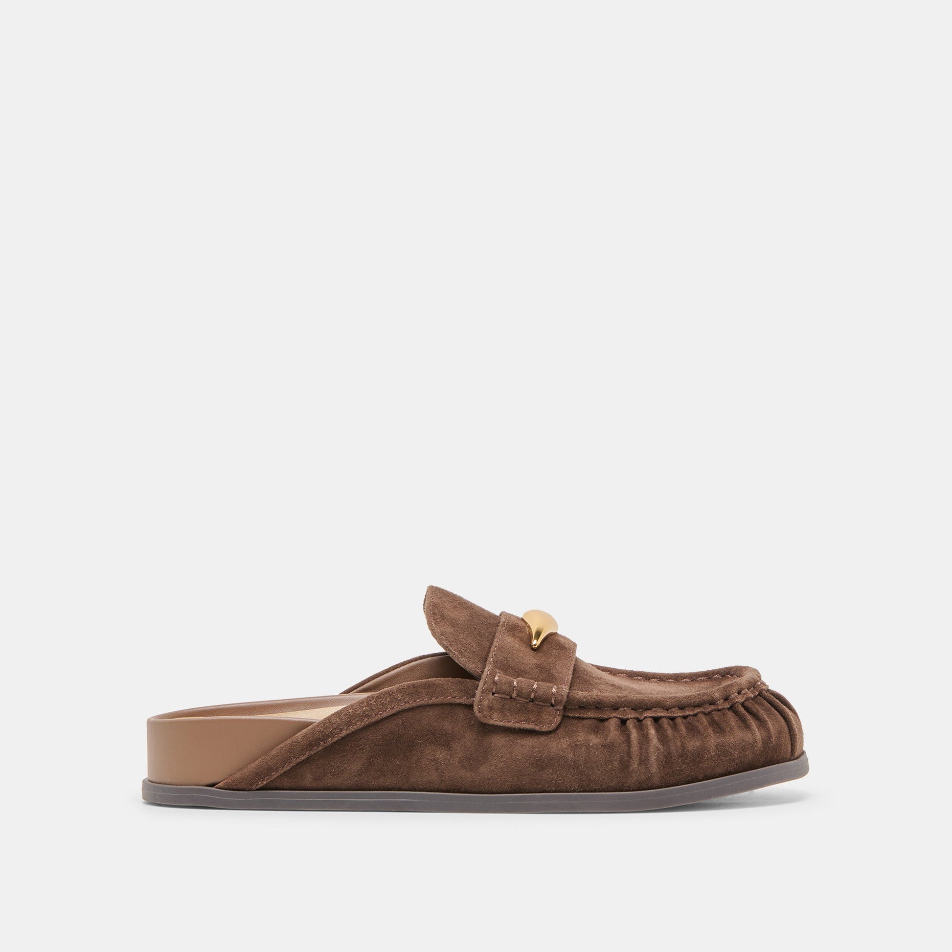 Jodero Dk Brown Suede Flats Dolce Vita On sale