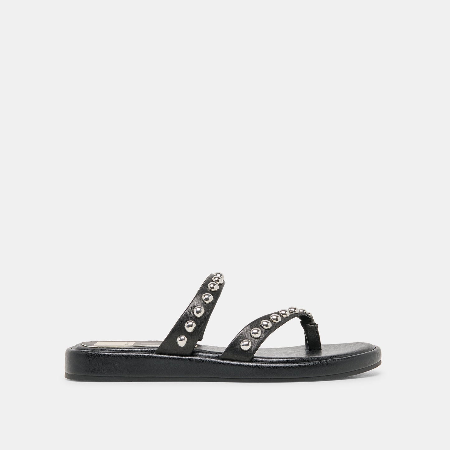 Amary Stud Black Leather Sandals Dolce Vita New
