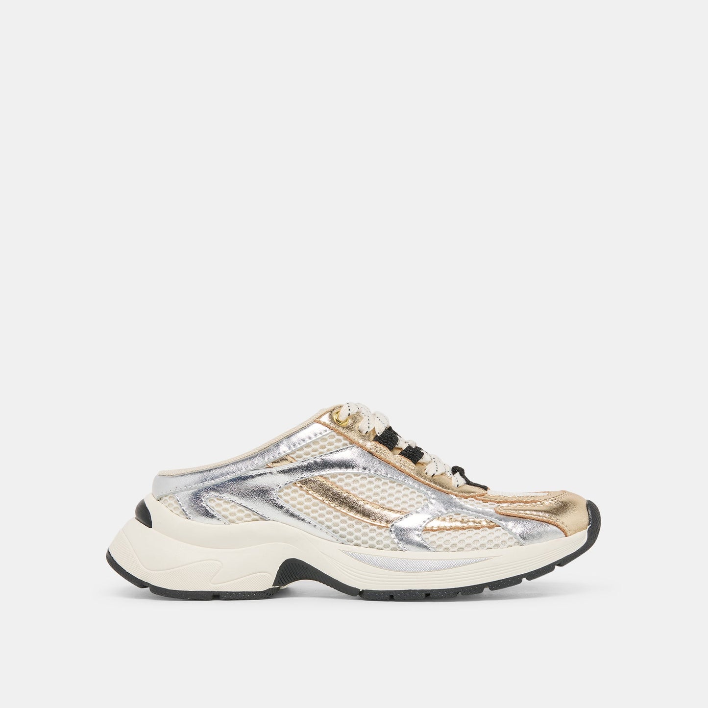 SWAYZY Metallic Multi Leather Platform Slip-on Sneakers Dolce Vita Discount