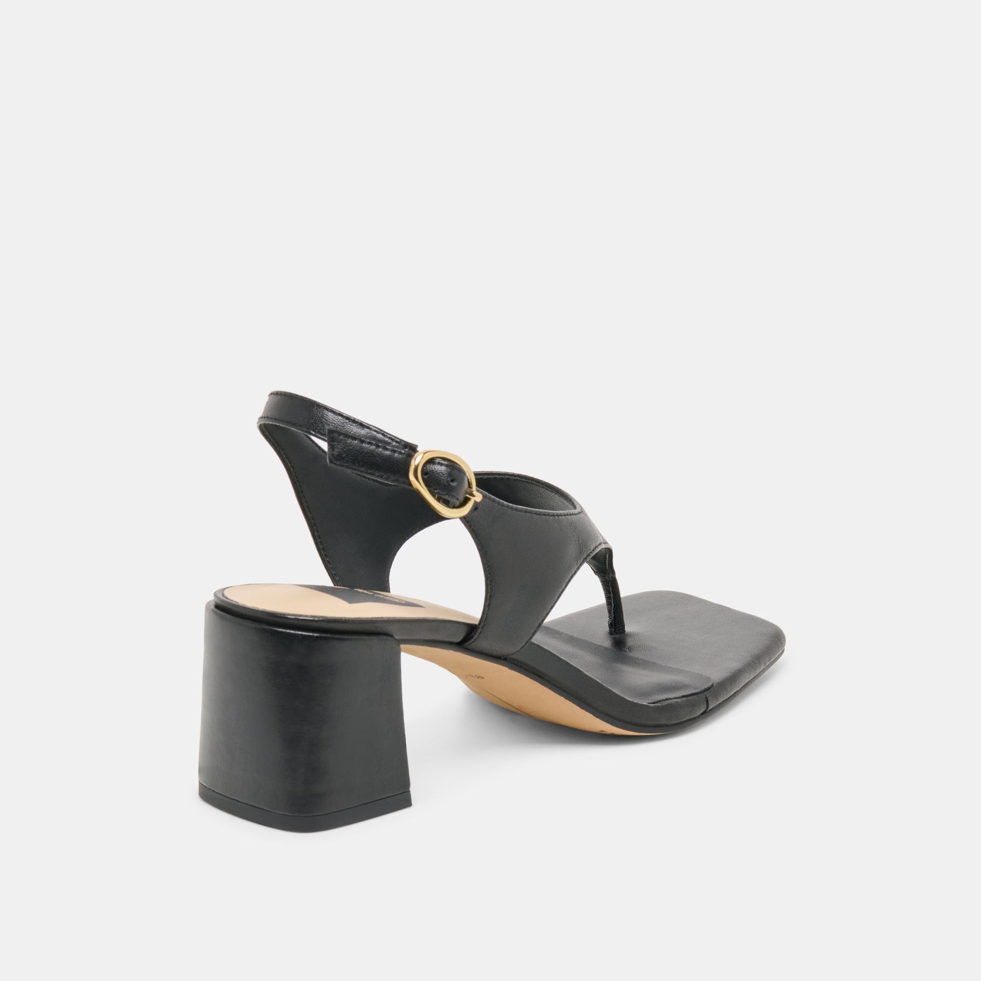 Yves Black Leather Heels Dolce Vita Online