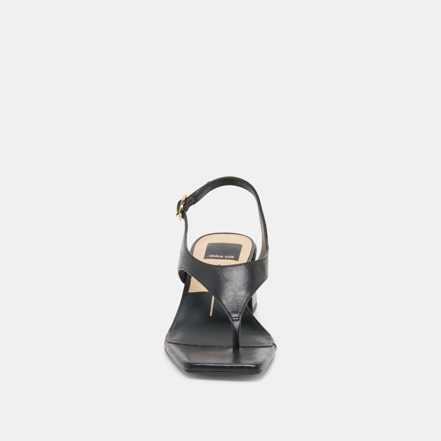 Yves Black Leather Heels Dolce Vita Online