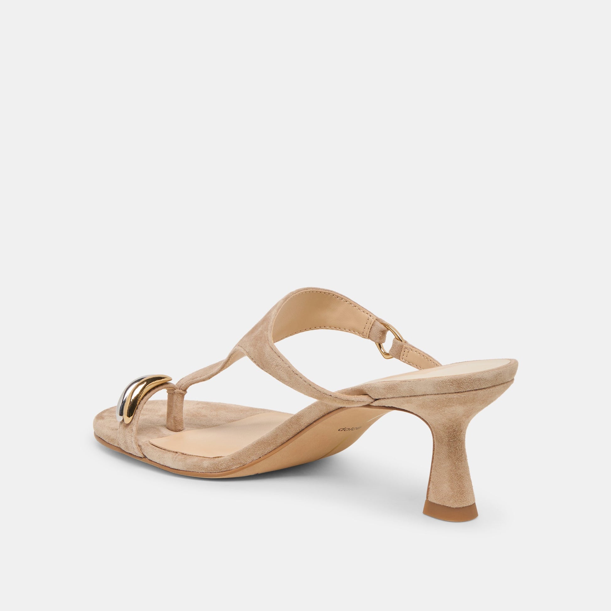 Derrel Camel Suede Heels Dolce Vita Sale