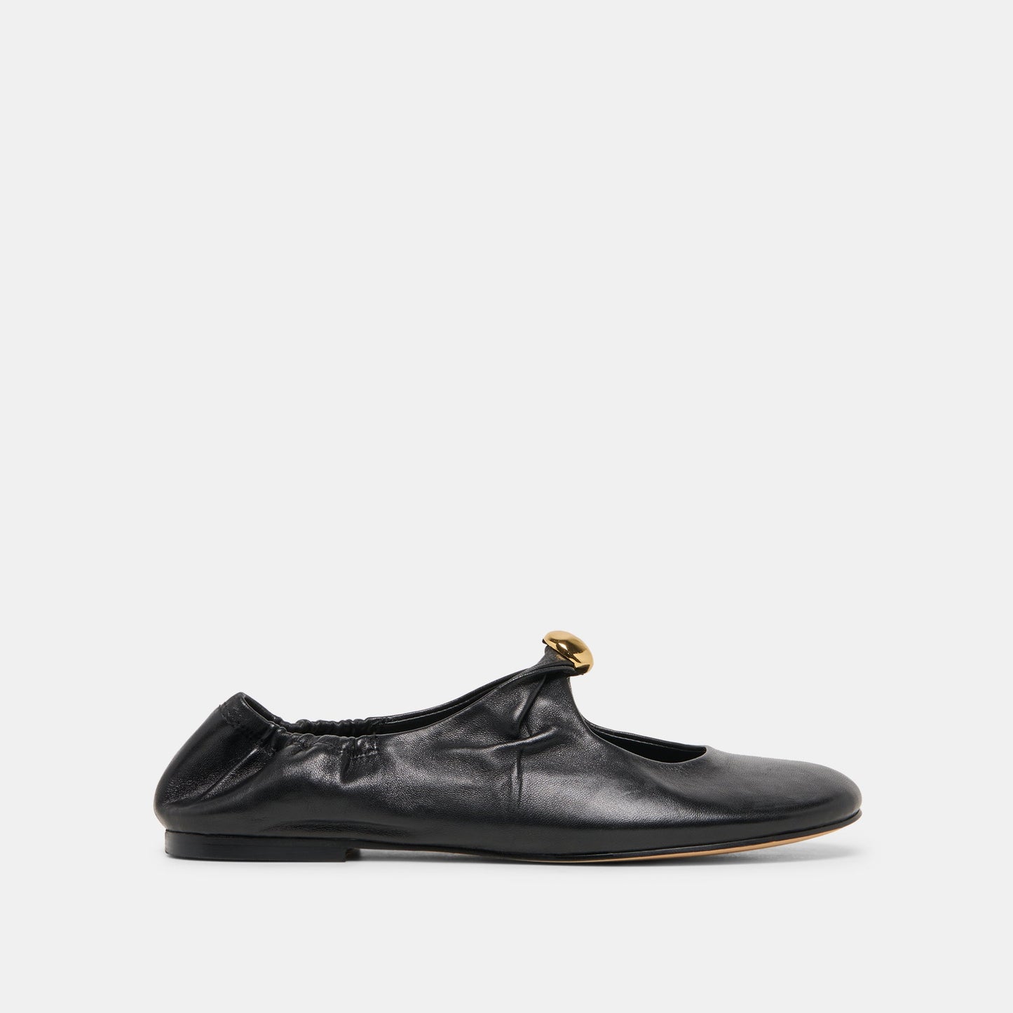 Cornel Black Leather Flats Dolce Vita Outlet