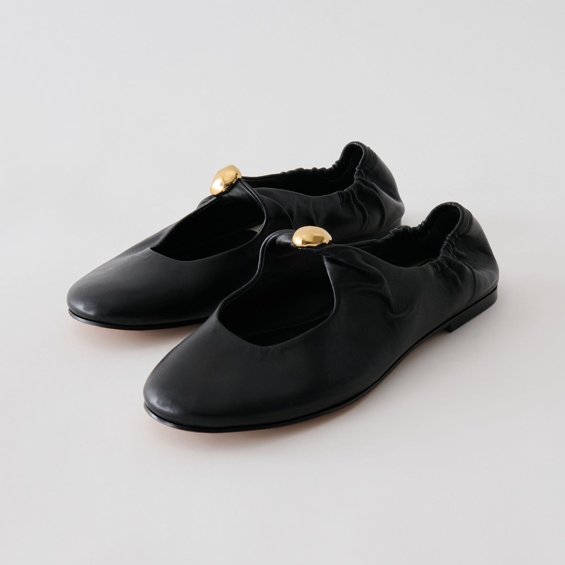 Cornel Black Leather Flats Dolce Vita Outlet
