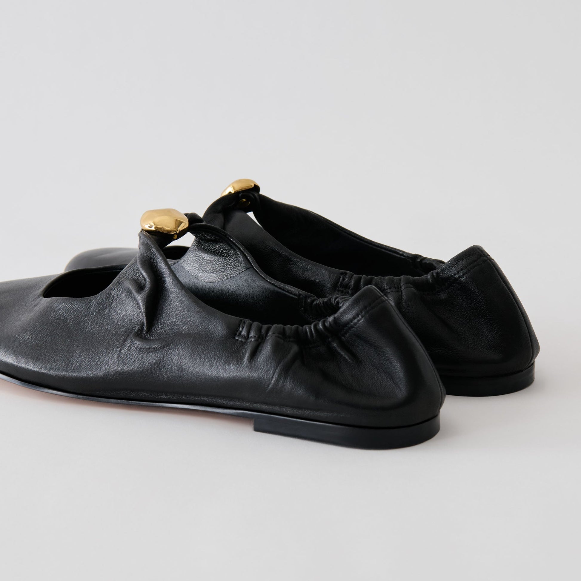 Cornel Black Leather Flats Dolce Vita Outlet