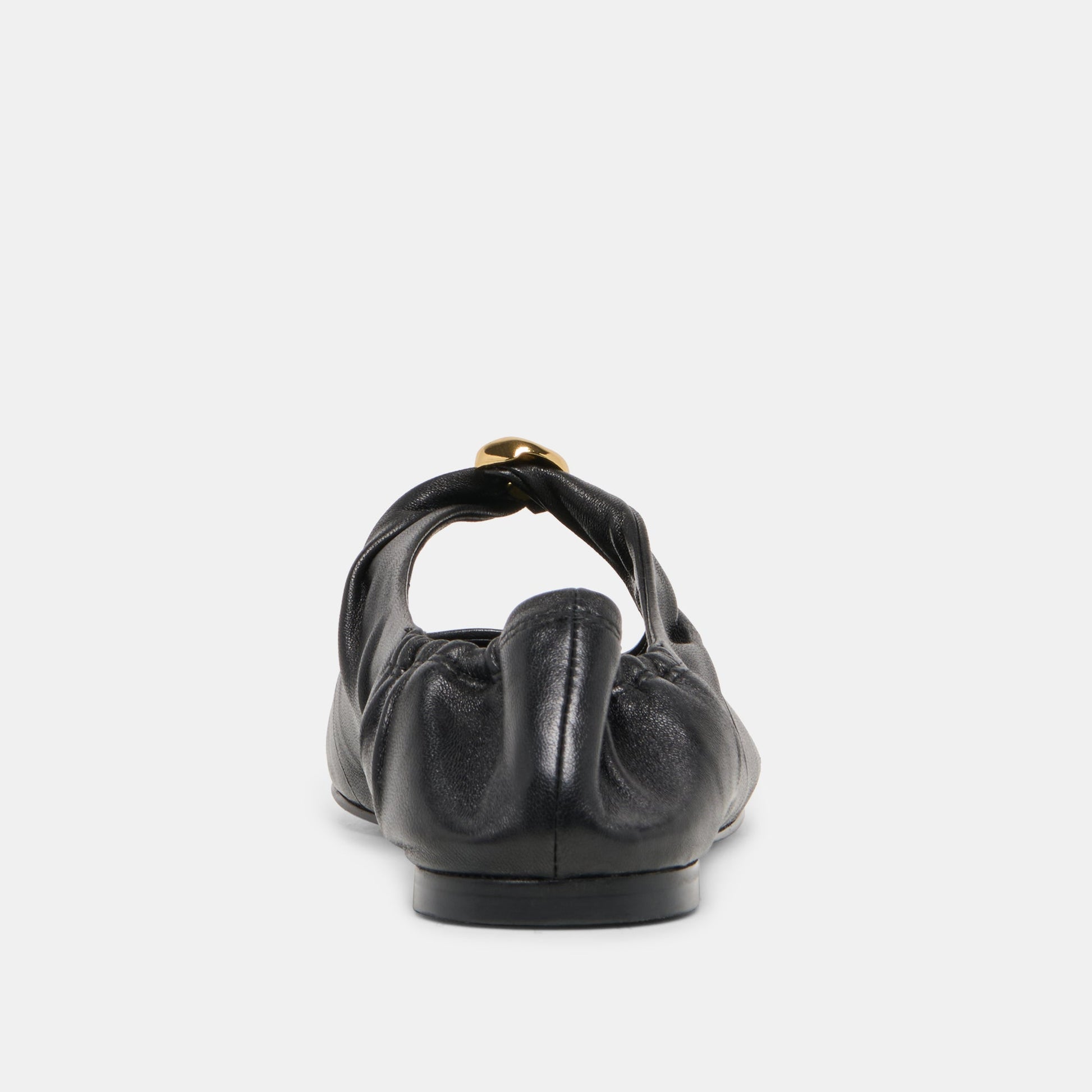 Cornel Black Leather Flats Dolce Vita Outlet
