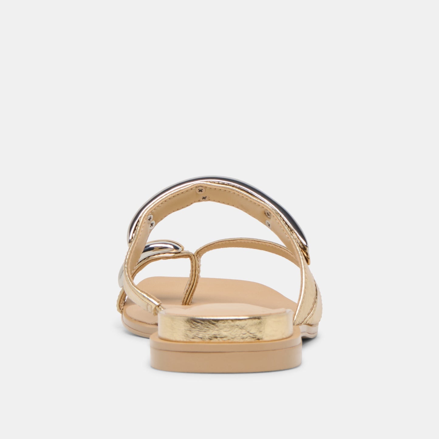 Tarina Gold Leather Sandals Dolce Vita us