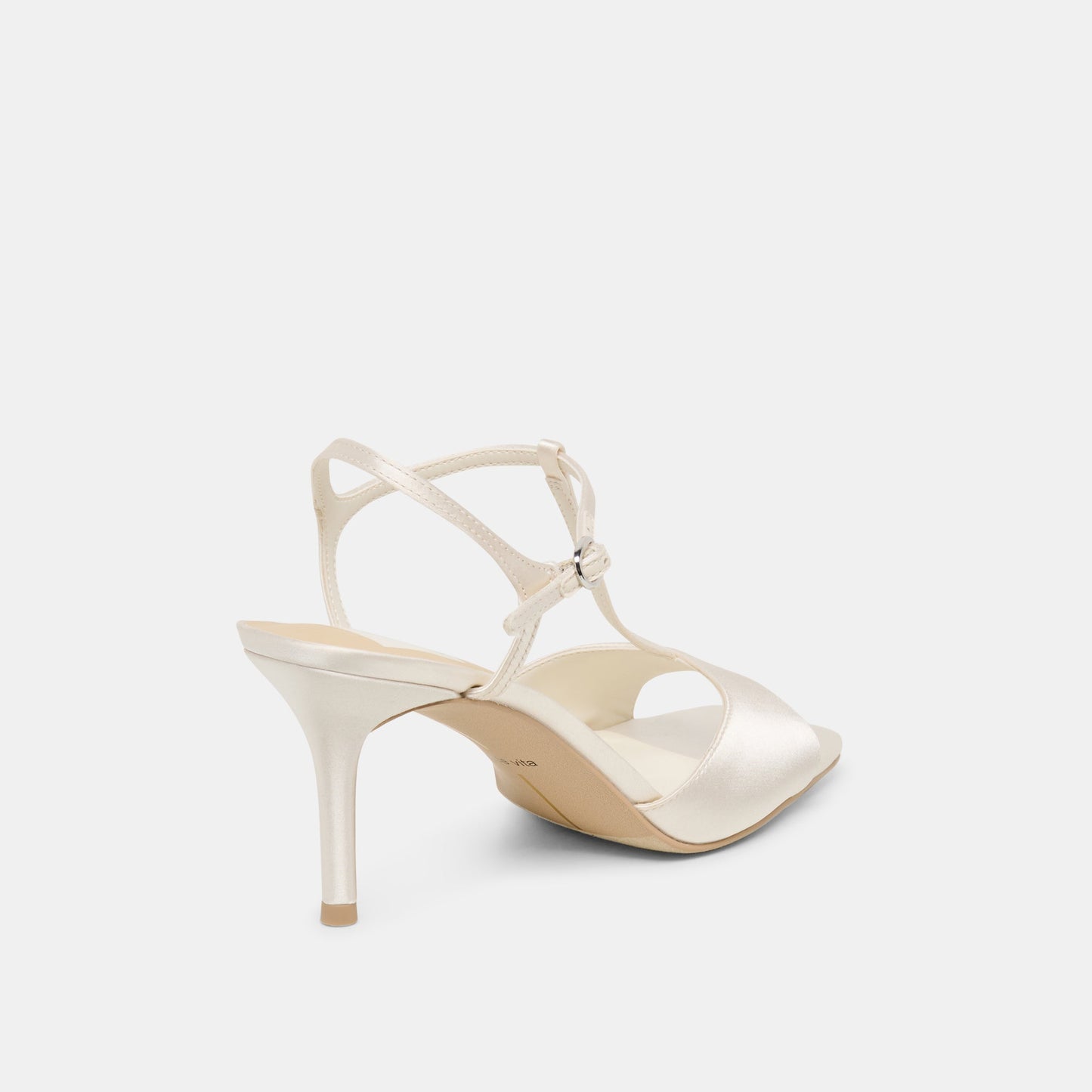 Hilery Off White Satin Heels Dolce Vita New