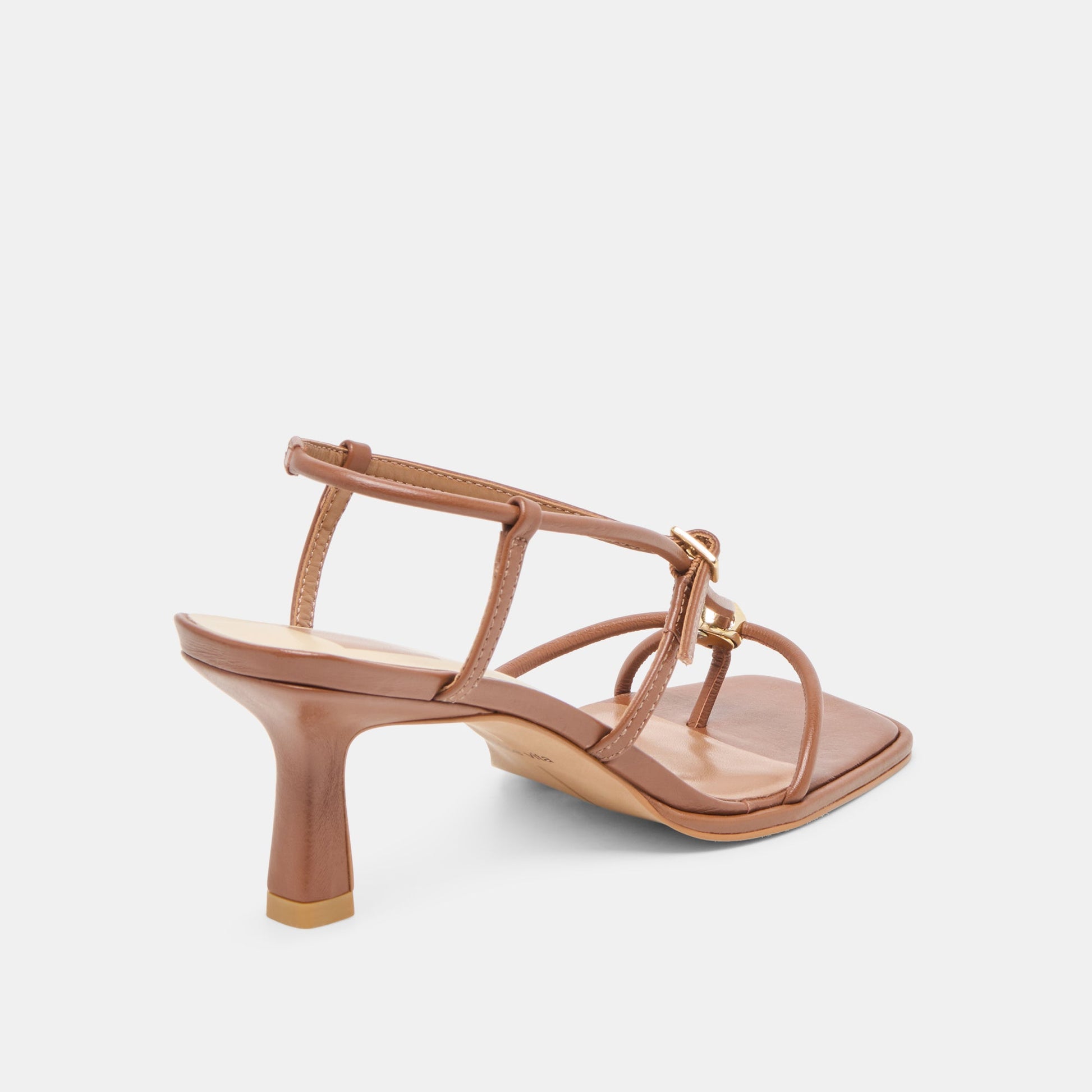 Mylee Cognac Leather Heels Dolce Vita Discount
