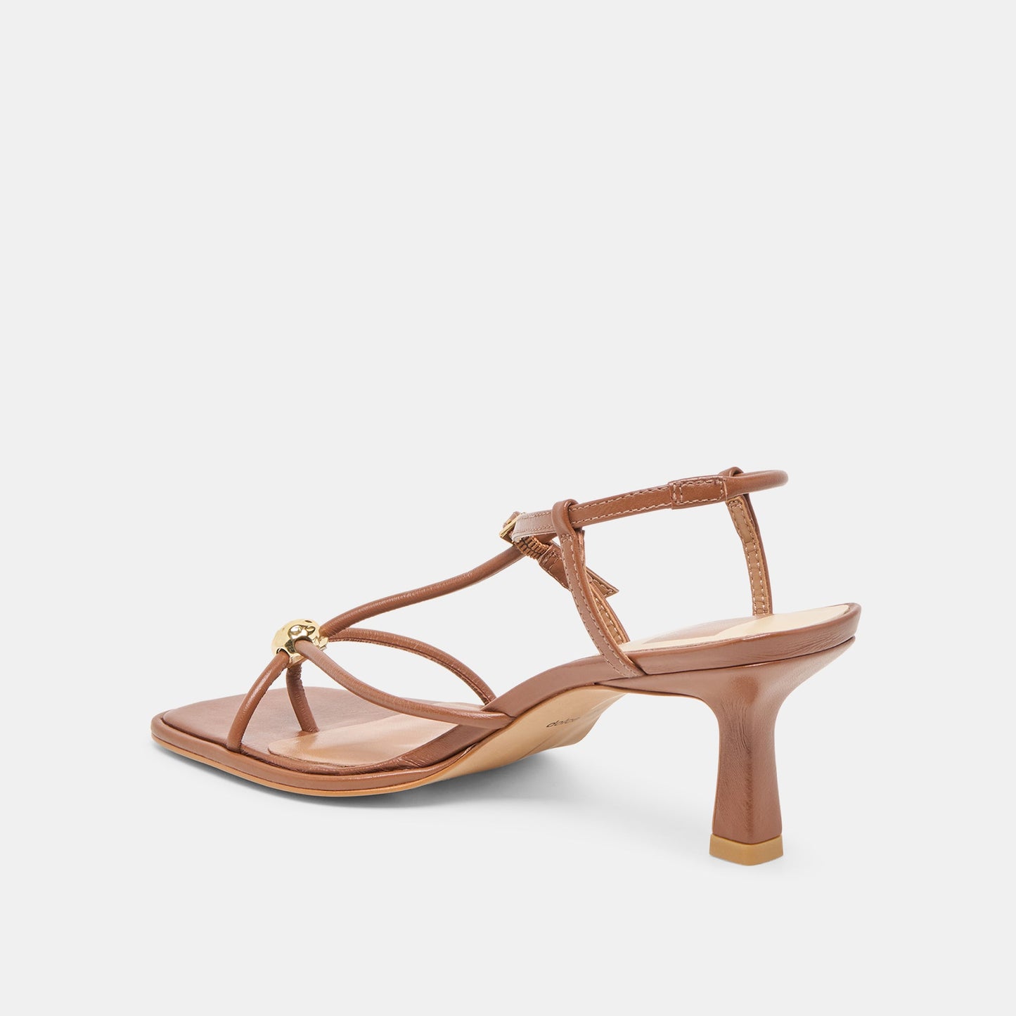 Mylee Cognac Leather Heels Dolce Vita Discount