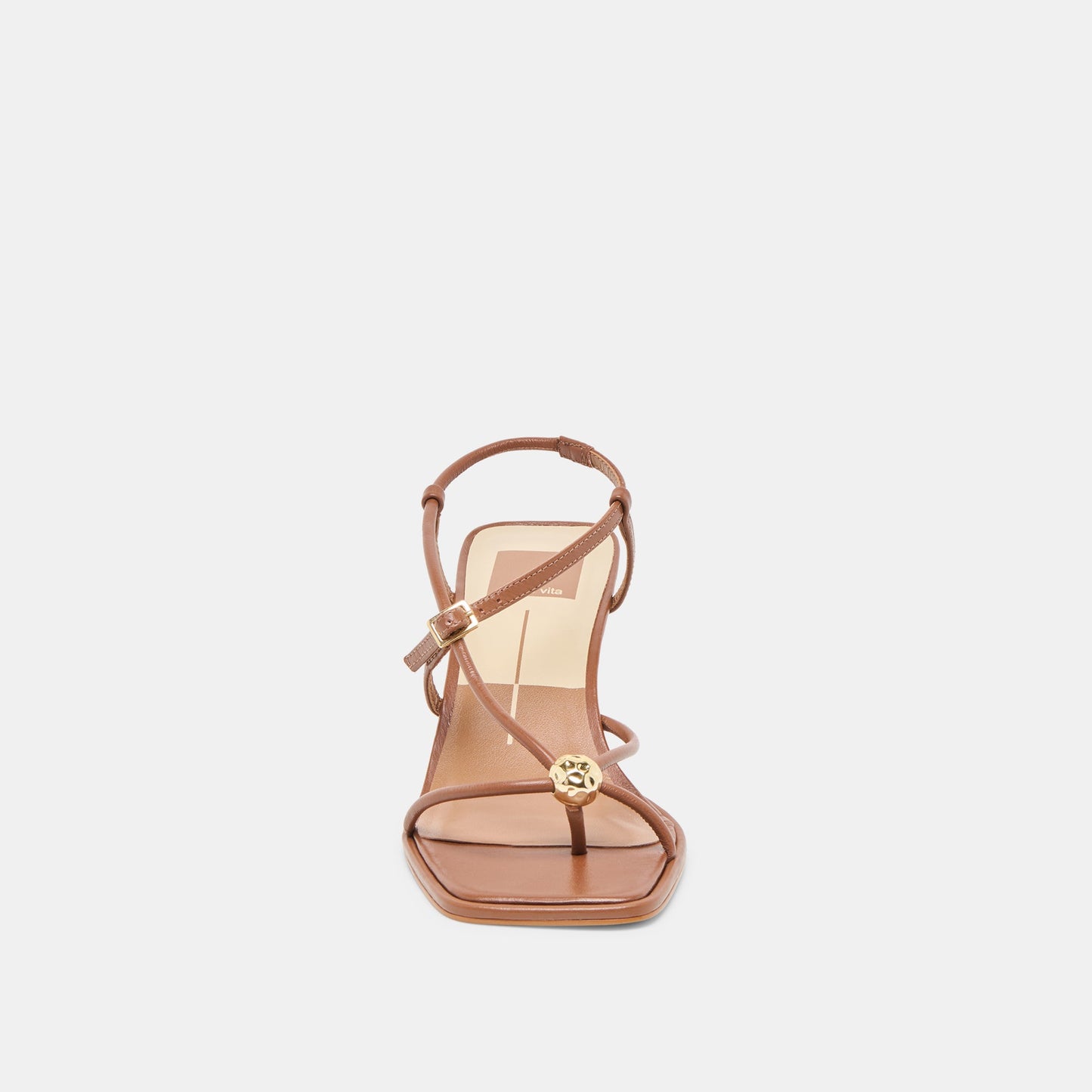 Mylee Cognac Leather Heels Dolce Vita Discount