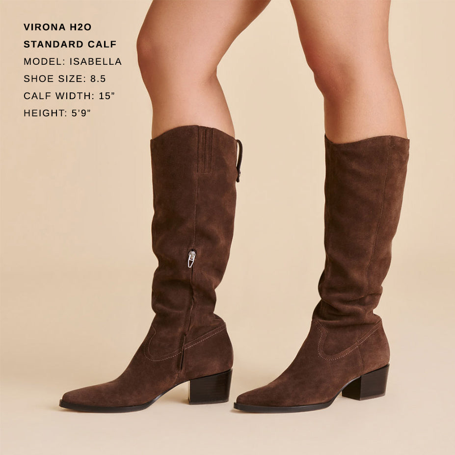 Virona H2O Waterproof Dk Brown Suede Boots Dolce Vita Online