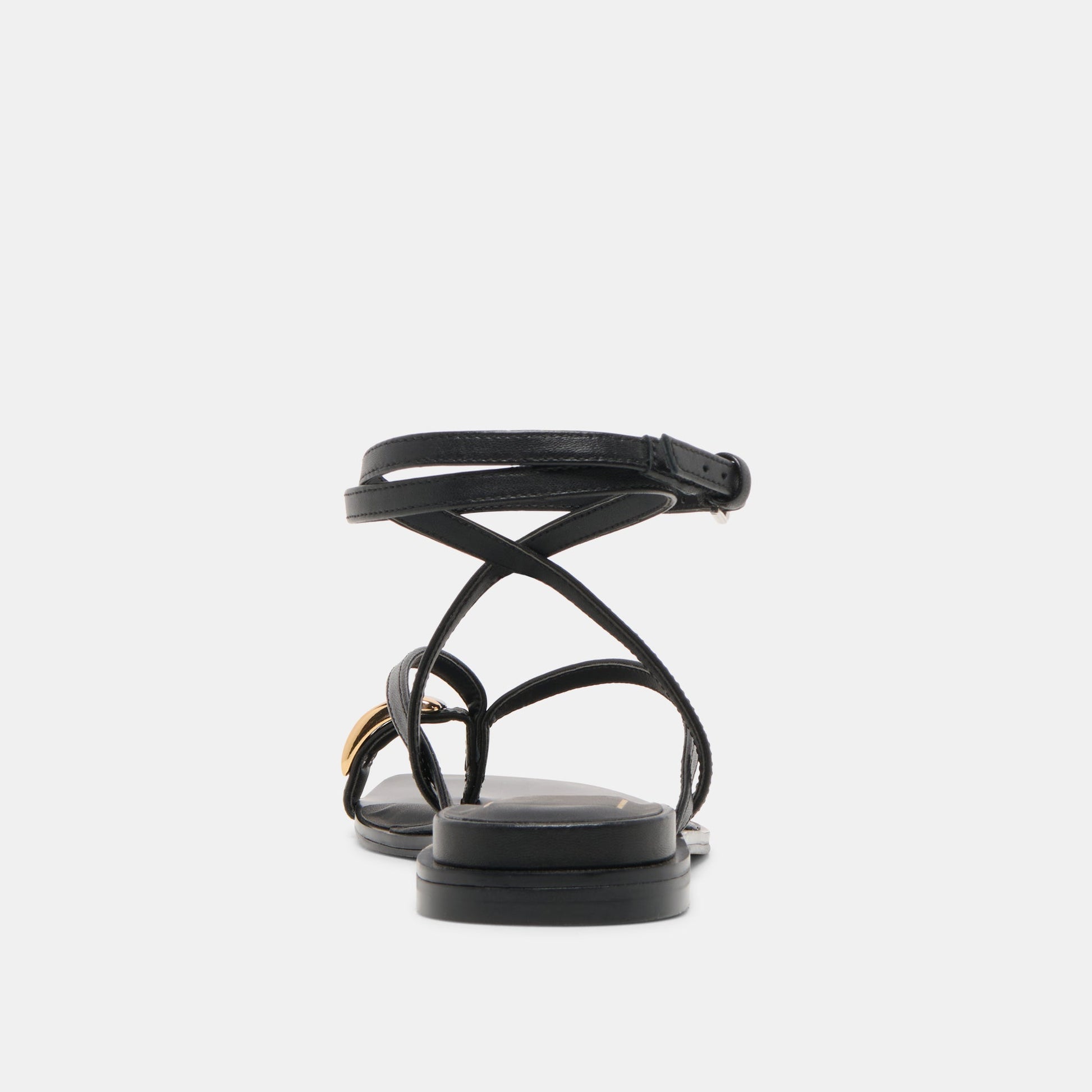 Tyrice Black Leather Sandals Dolce Vita New