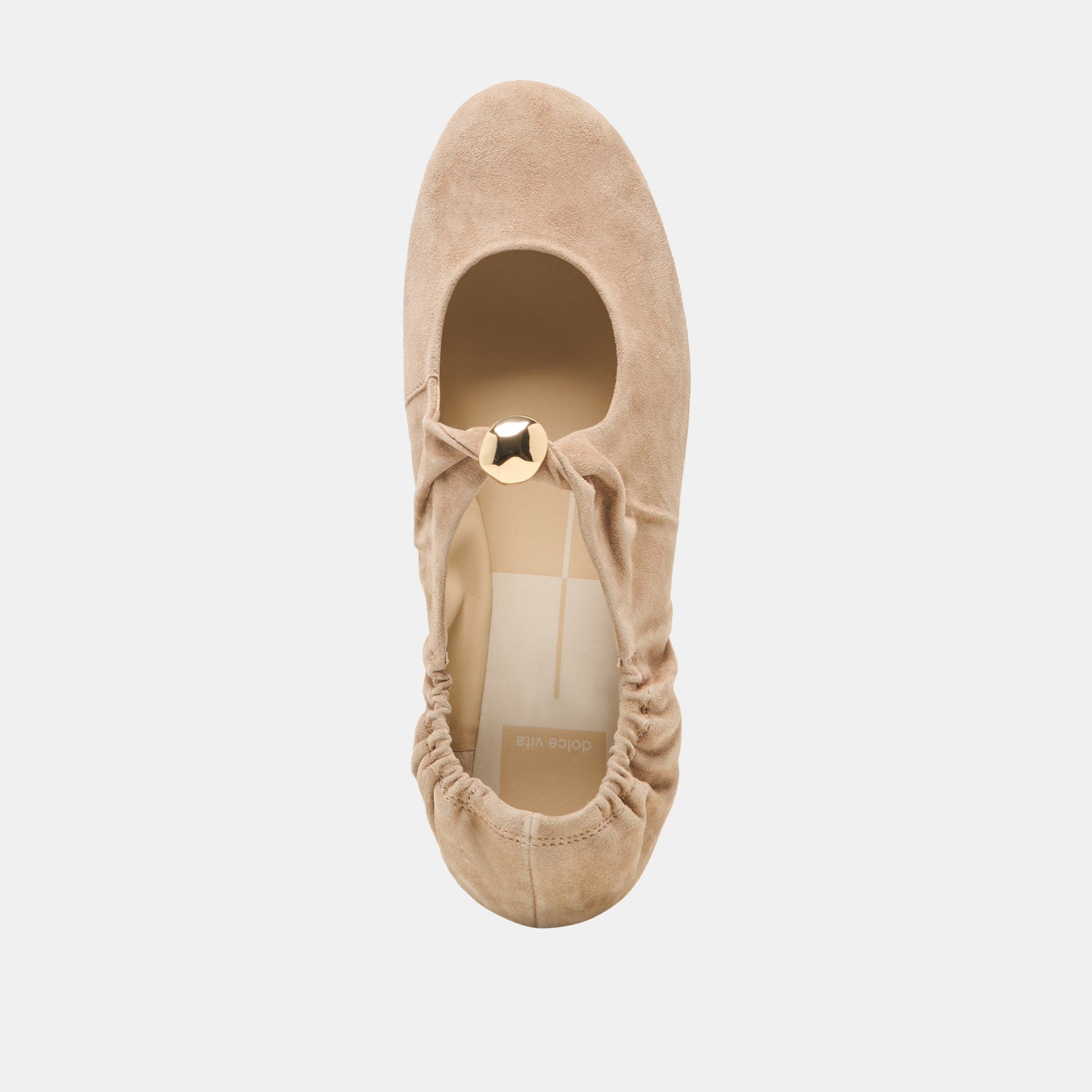 Cornel Camel Suede Flats Dolce Vita Discount