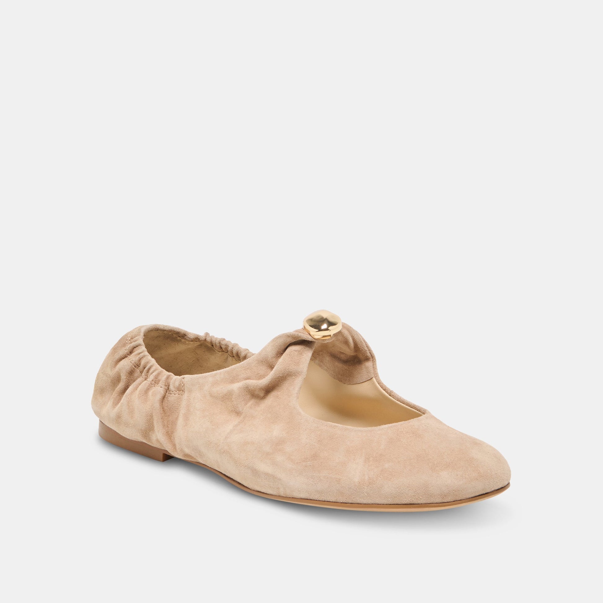 Cornel Camel Suede Flats Dolce Vita Discount