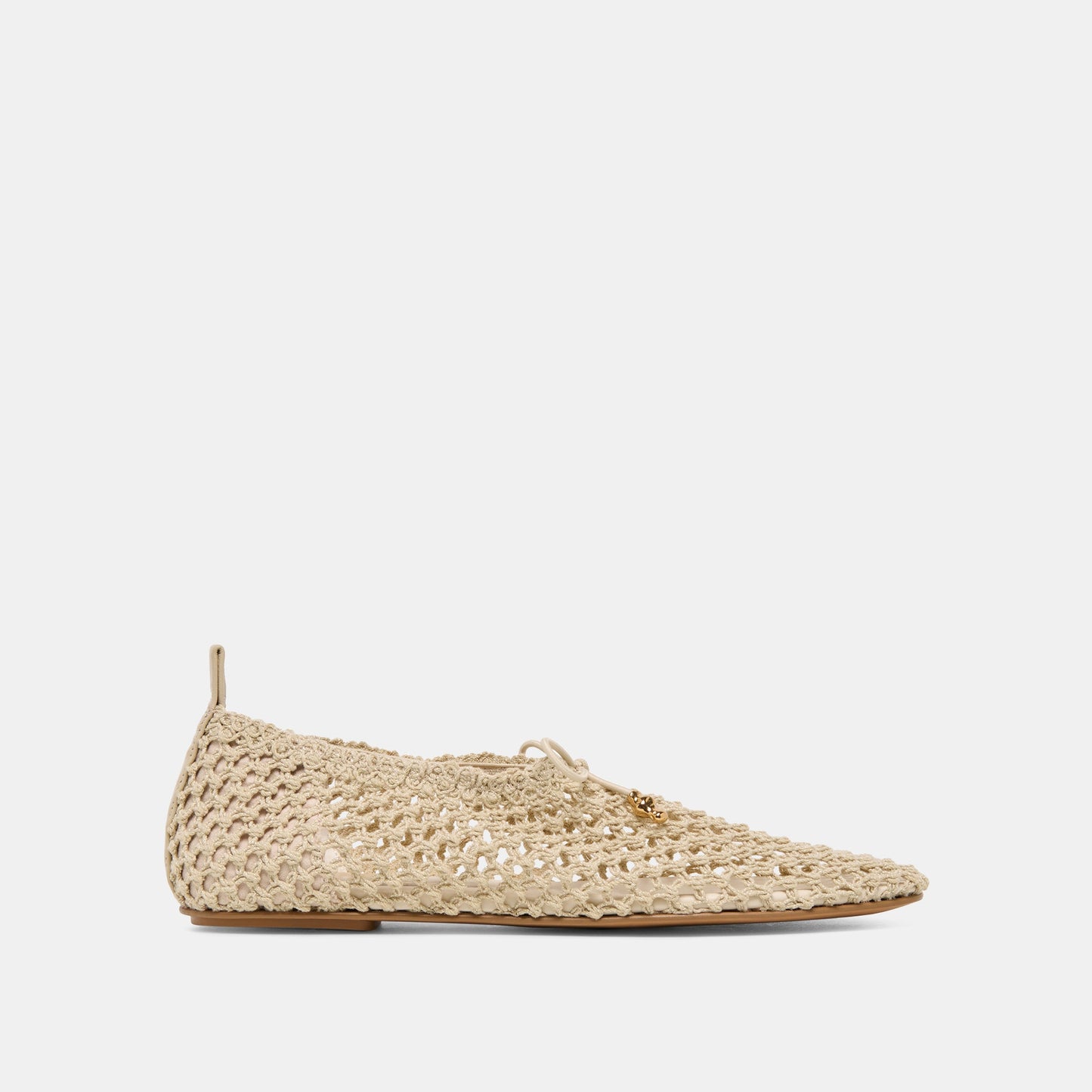 Kaylyn Oatmeal Crochet Flats Dolce Vita Sale