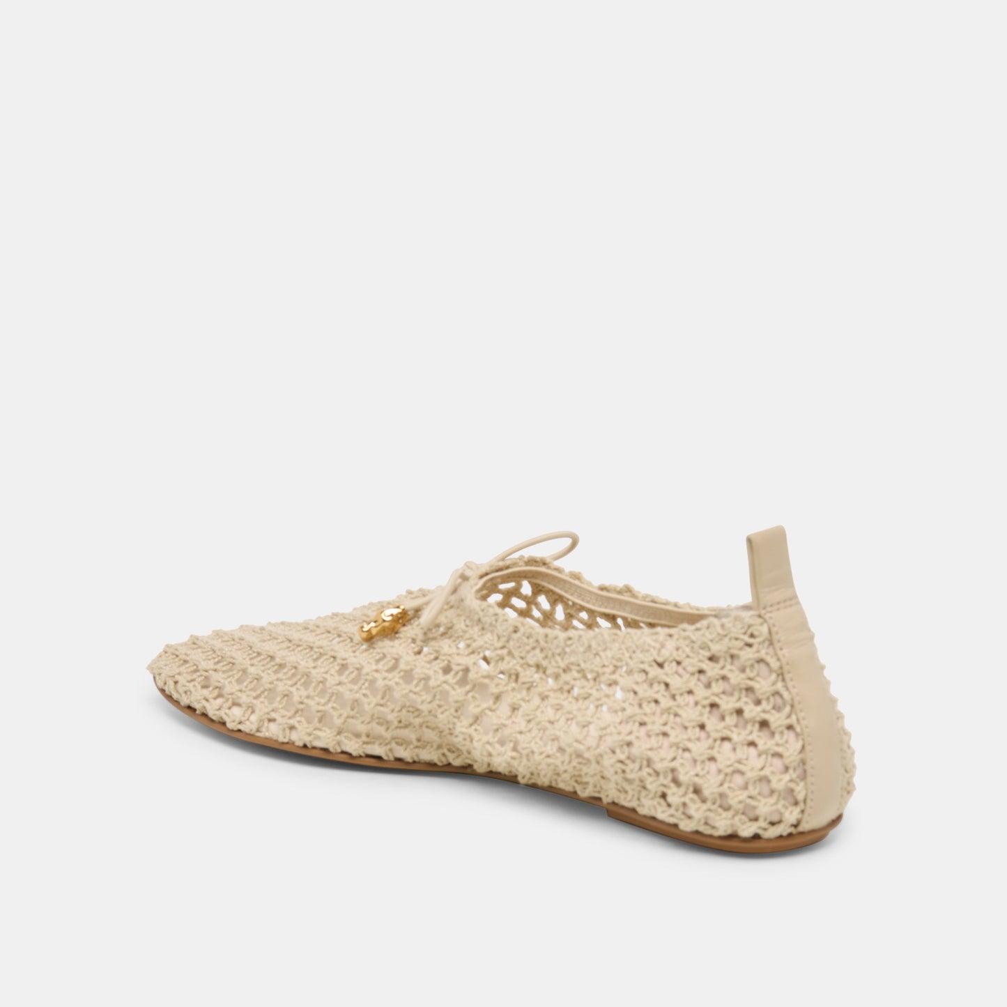 Kaylyn Oatmeal Crochet Flats Dolce Vita Sale