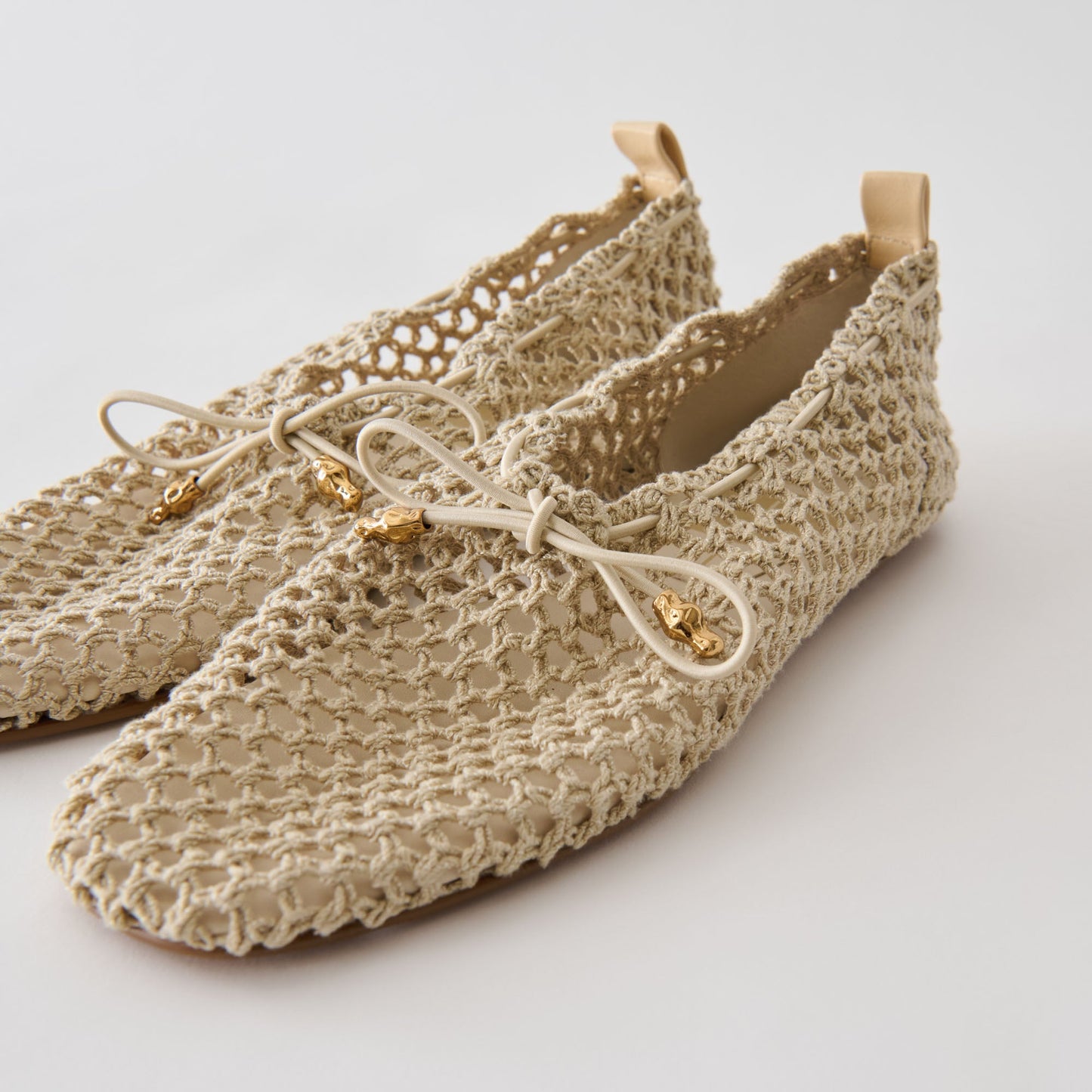 Kaylyn Oatmeal Crochet Flats Dolce Vita Sale