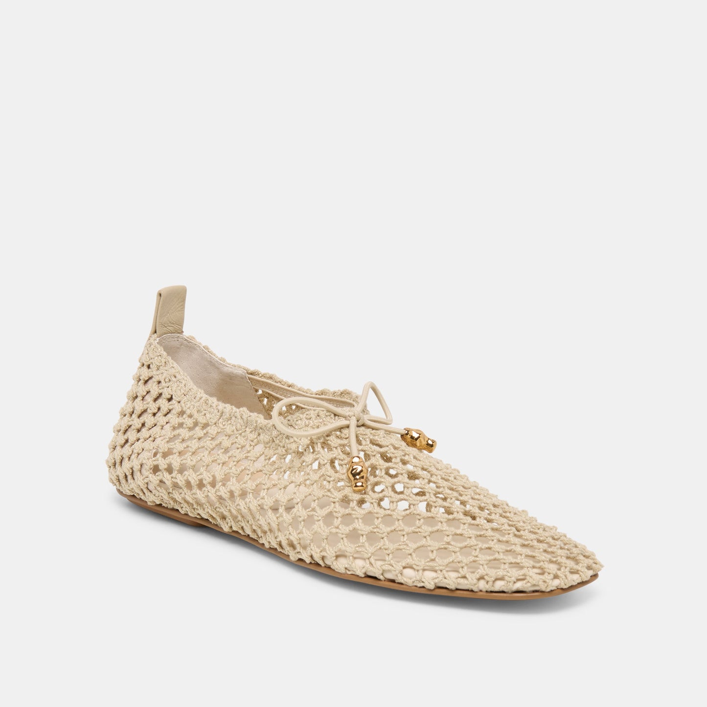 Kaylyn Oatmeal Crochet Flats Dolce Vita Sale