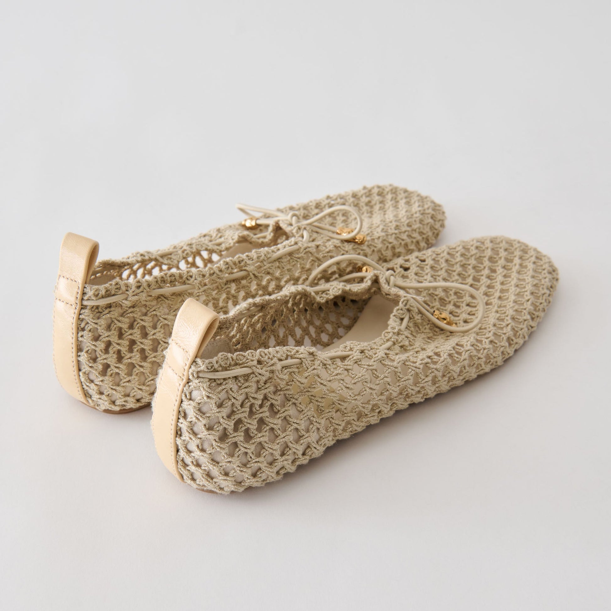 Kaylyn Oatmeal Crochet Flats Dolce Vita Sale