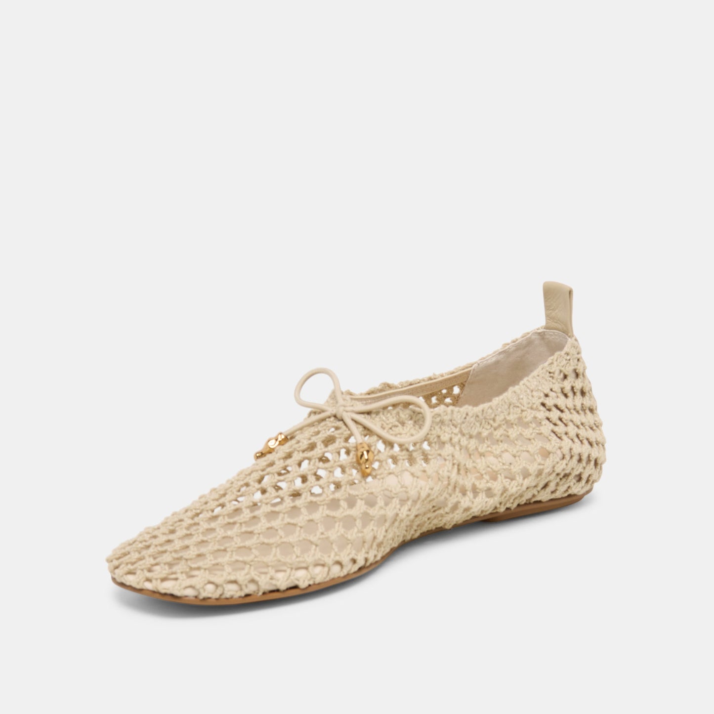 Kaylyn Oatmeal Crochet Flats Dolce Vita Sale