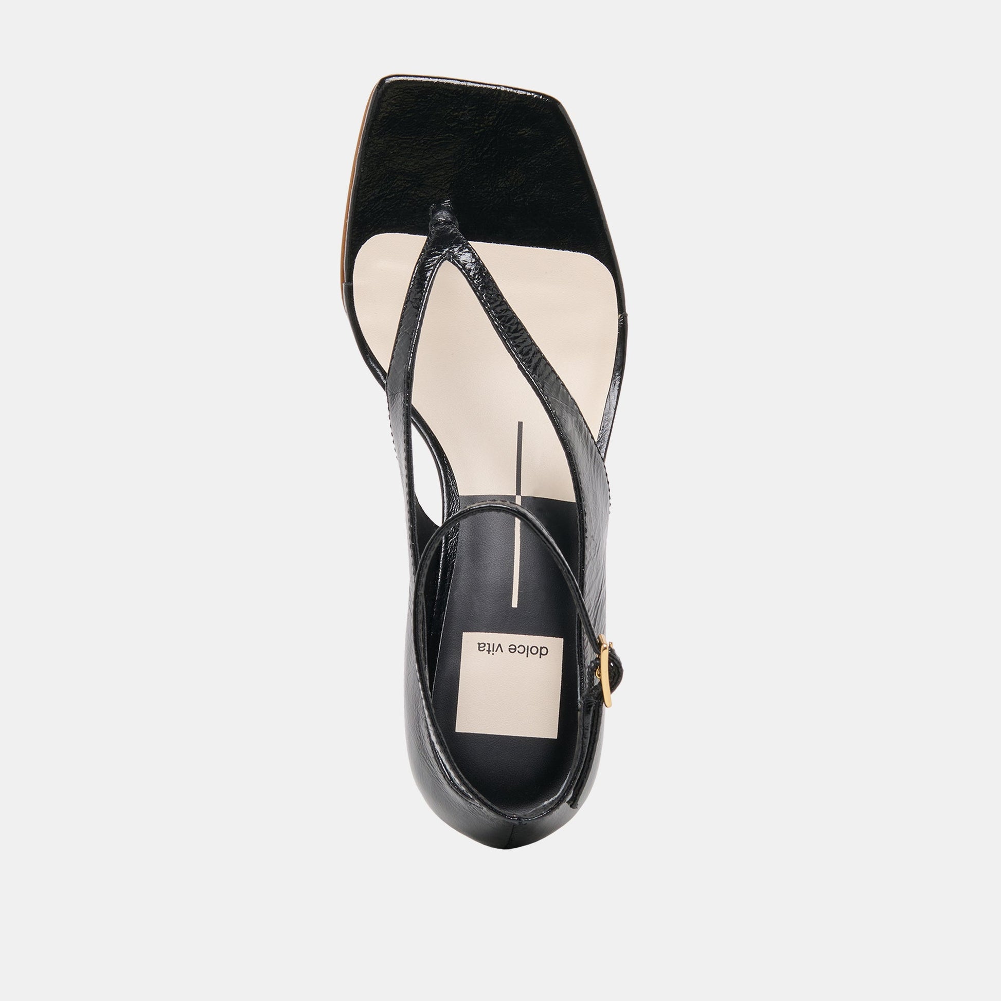 Quinny Black Leather Wedges Dolce Vita Outlet