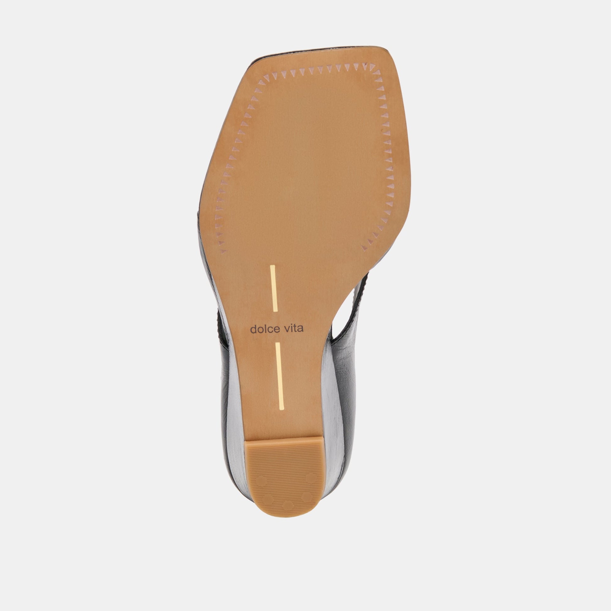 Quinny Black Leather Wedges Dolce Vita Outlet