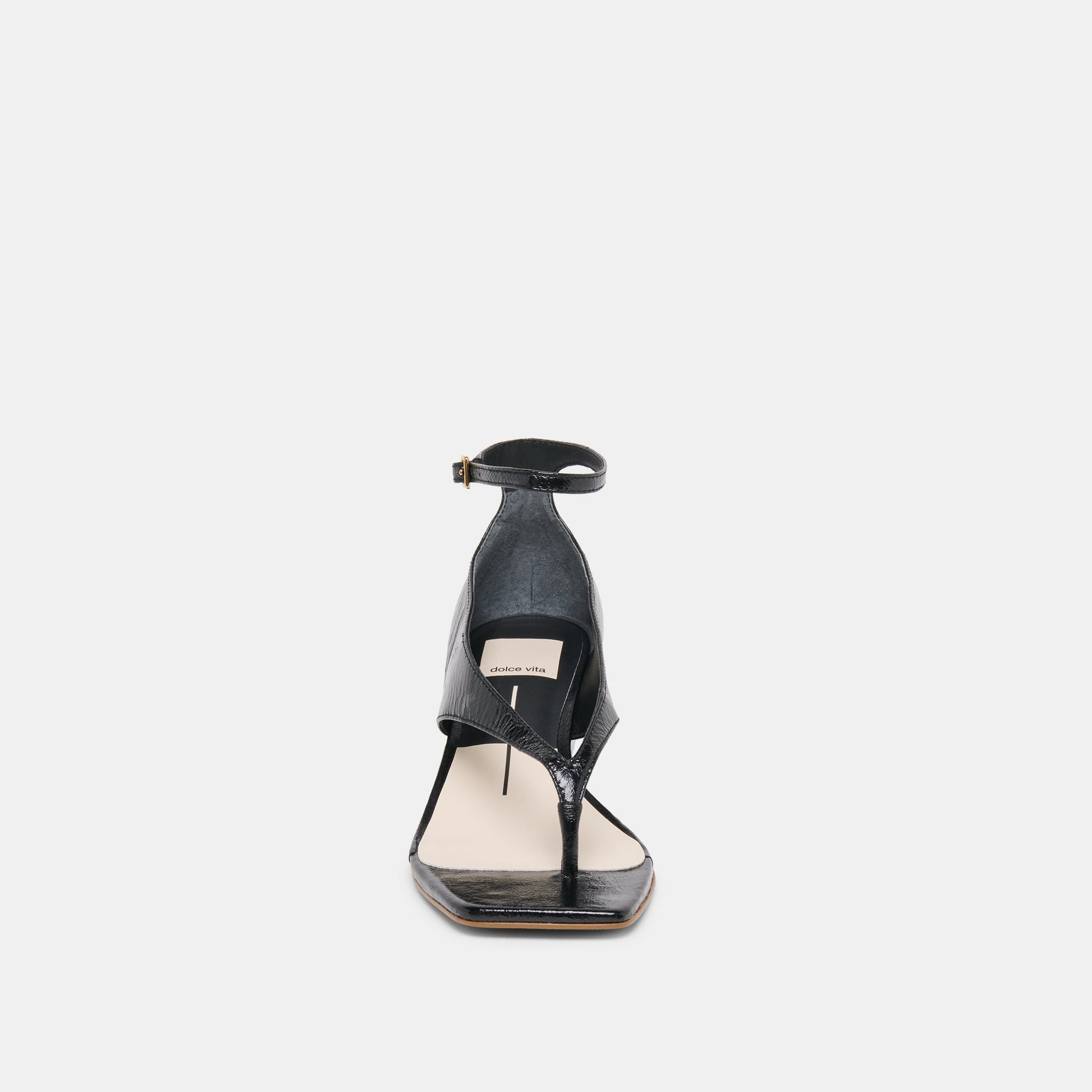 Quinny Black Leather Wedges Dolce Vita Outlet