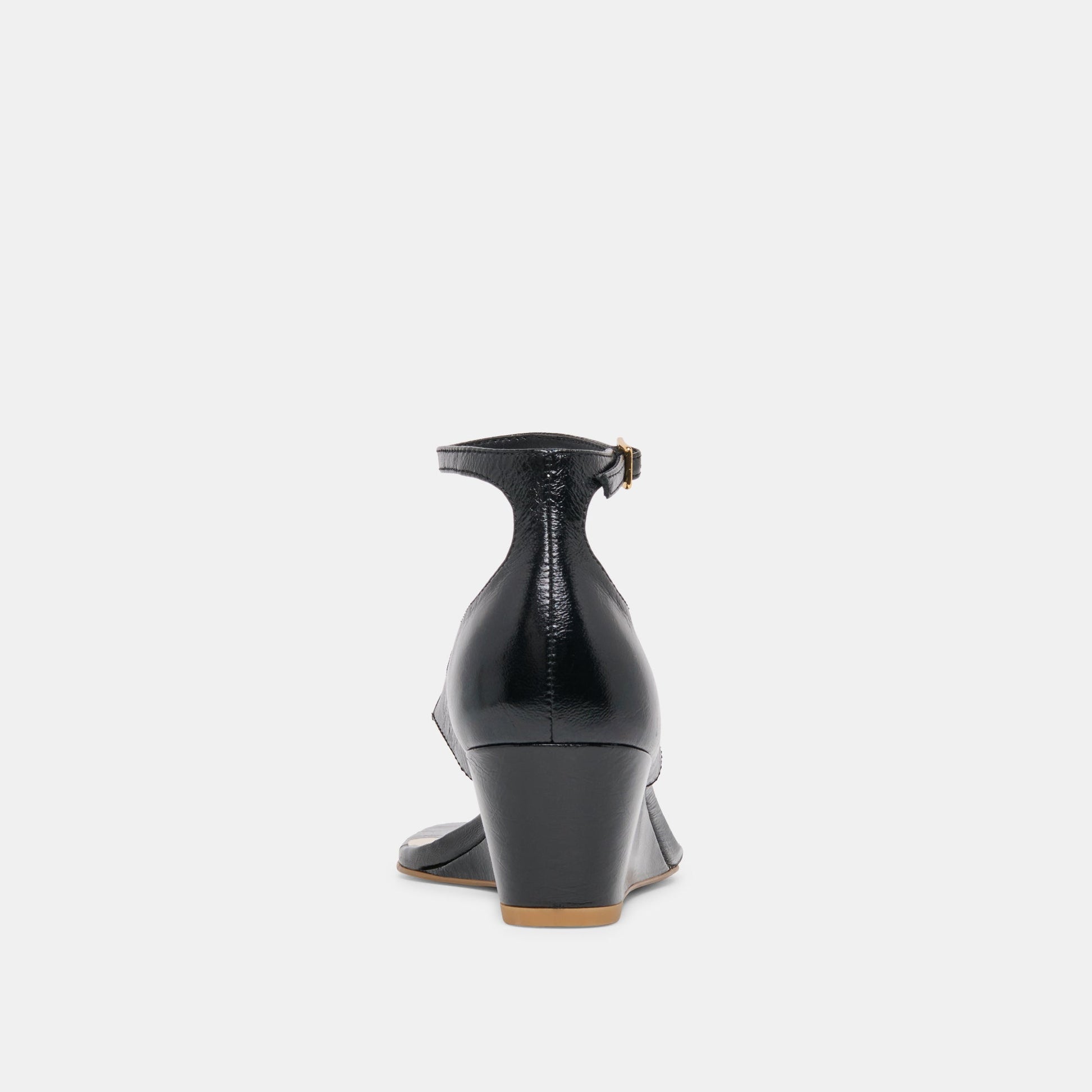 Quinny Black Leather Wedges Dolce Vita Outlet