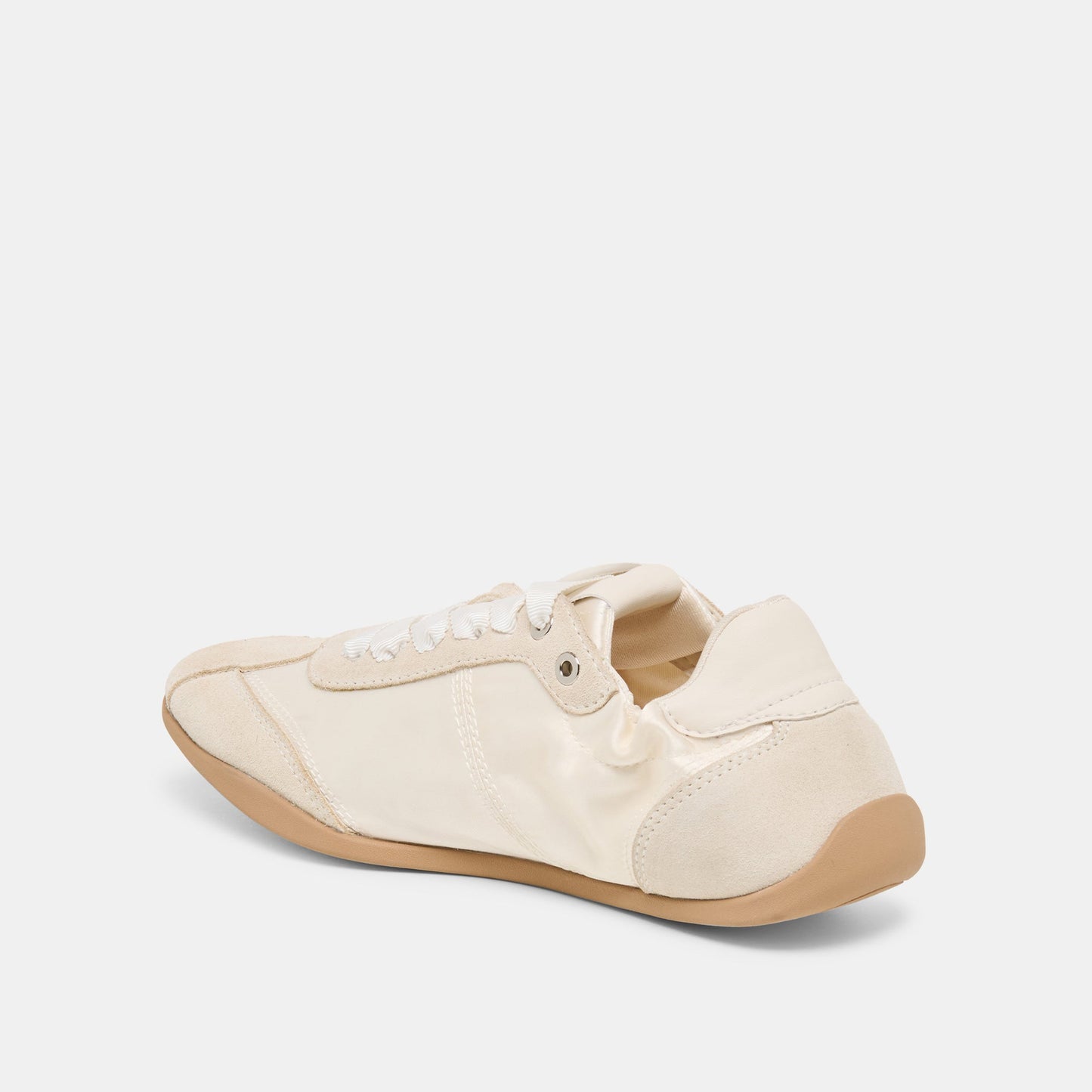 Dakoda Off White Satin Sneakers Dolce Vita For sale