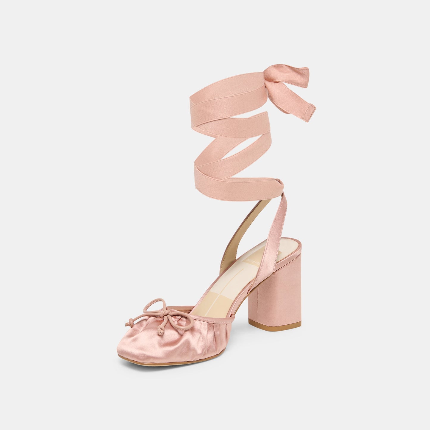 Tisha Lt Blush Satin Heels Dolce Vita Discount