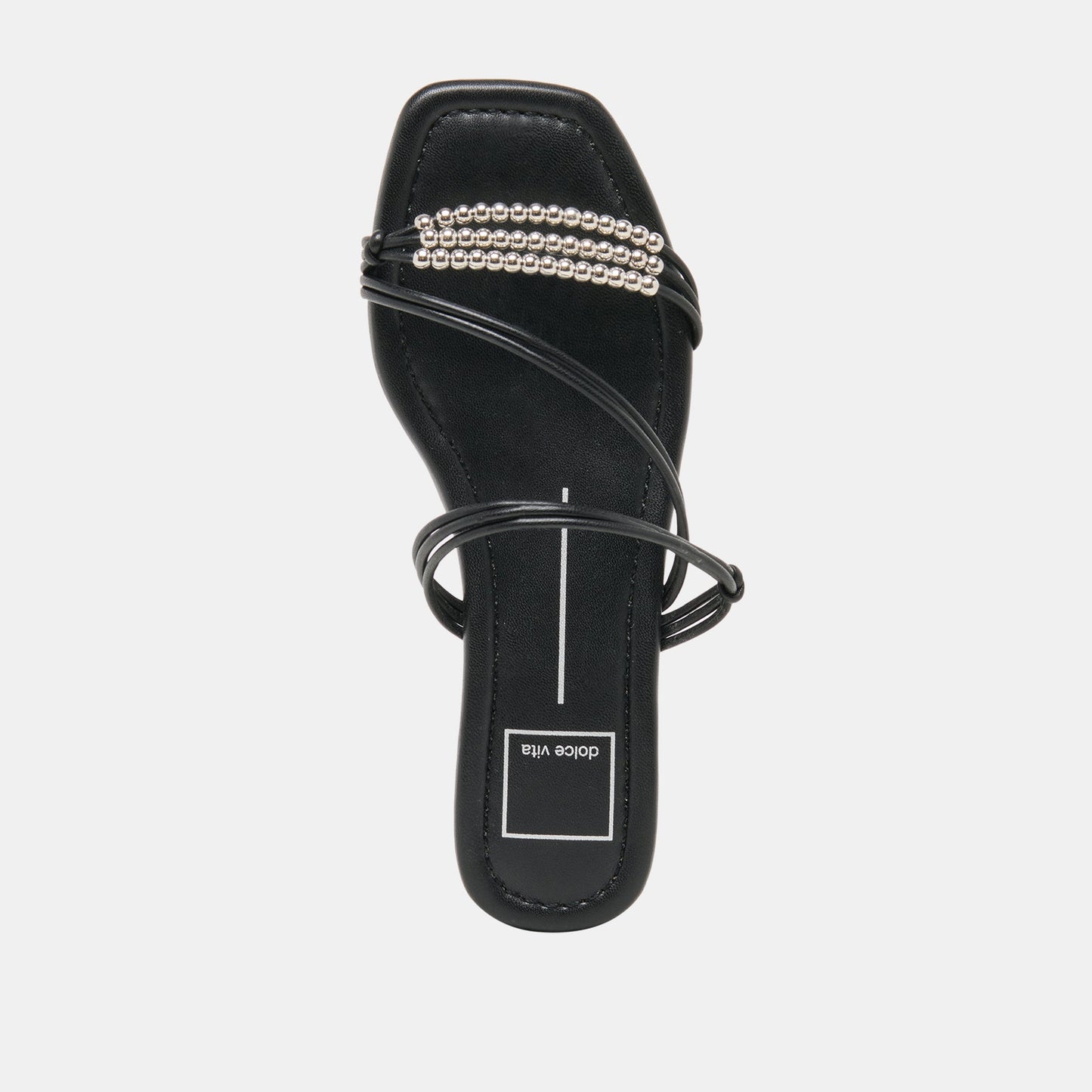 LYNDEE BEAD Black Stella Strappy Open-Toe Sandals Dolce Vita Outlet