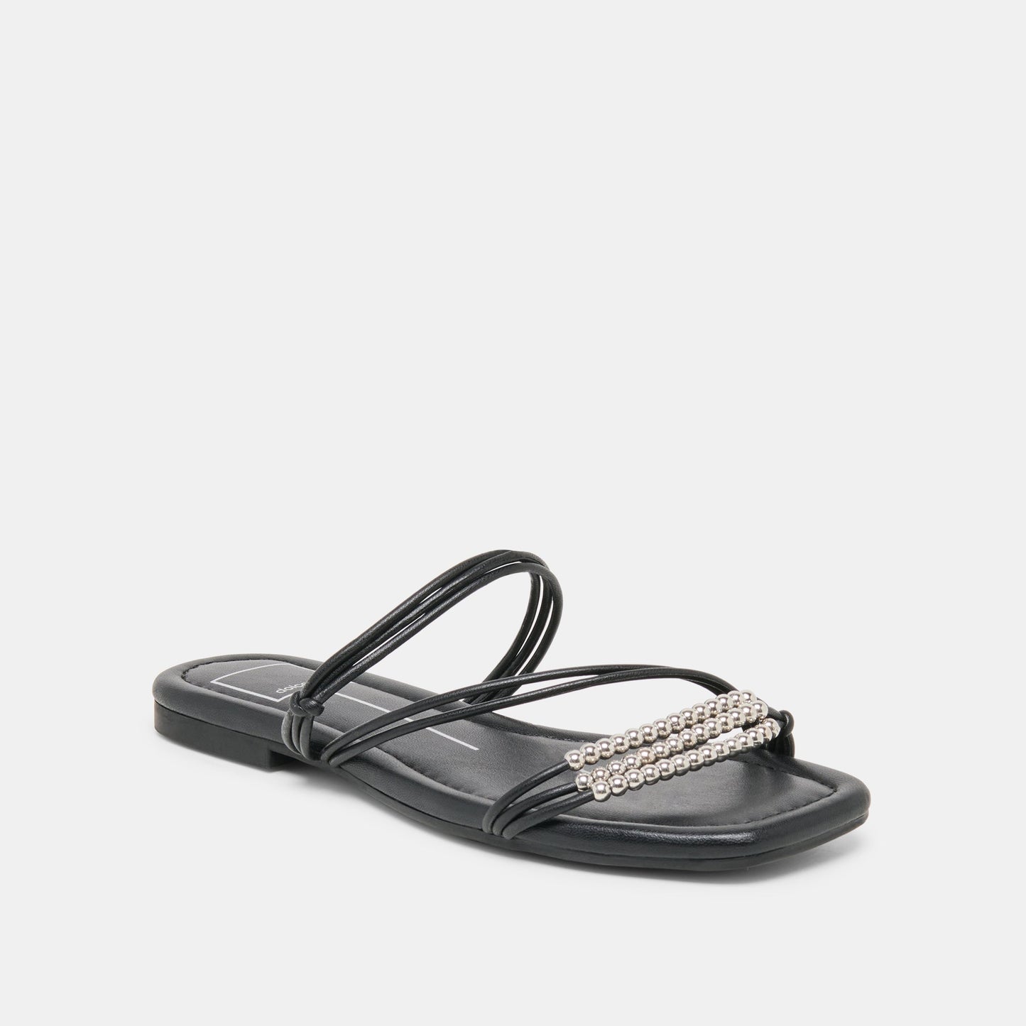 LYNDEE BEAD Black Stella Strappy Open-Toe Sandals Dolce Vita Outlet