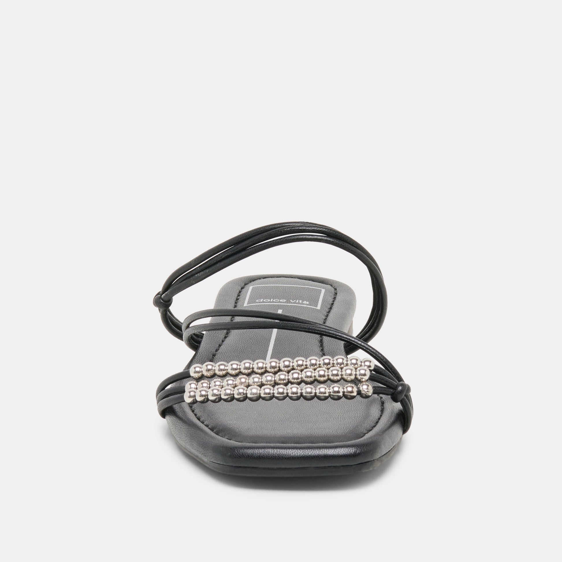 LYNDEE BEAD Black Stella Strappy Open-Toe Sandals Dolce Vita Outlet