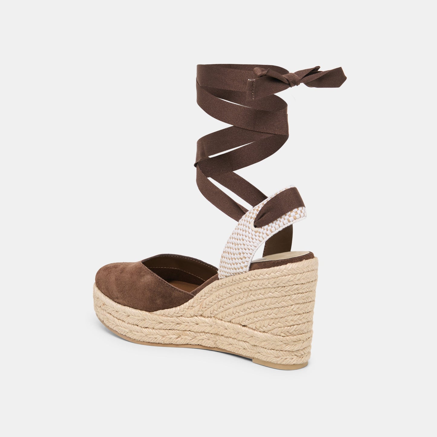 Noura Dk Brown Suede Wedges Dolce Vita Discount