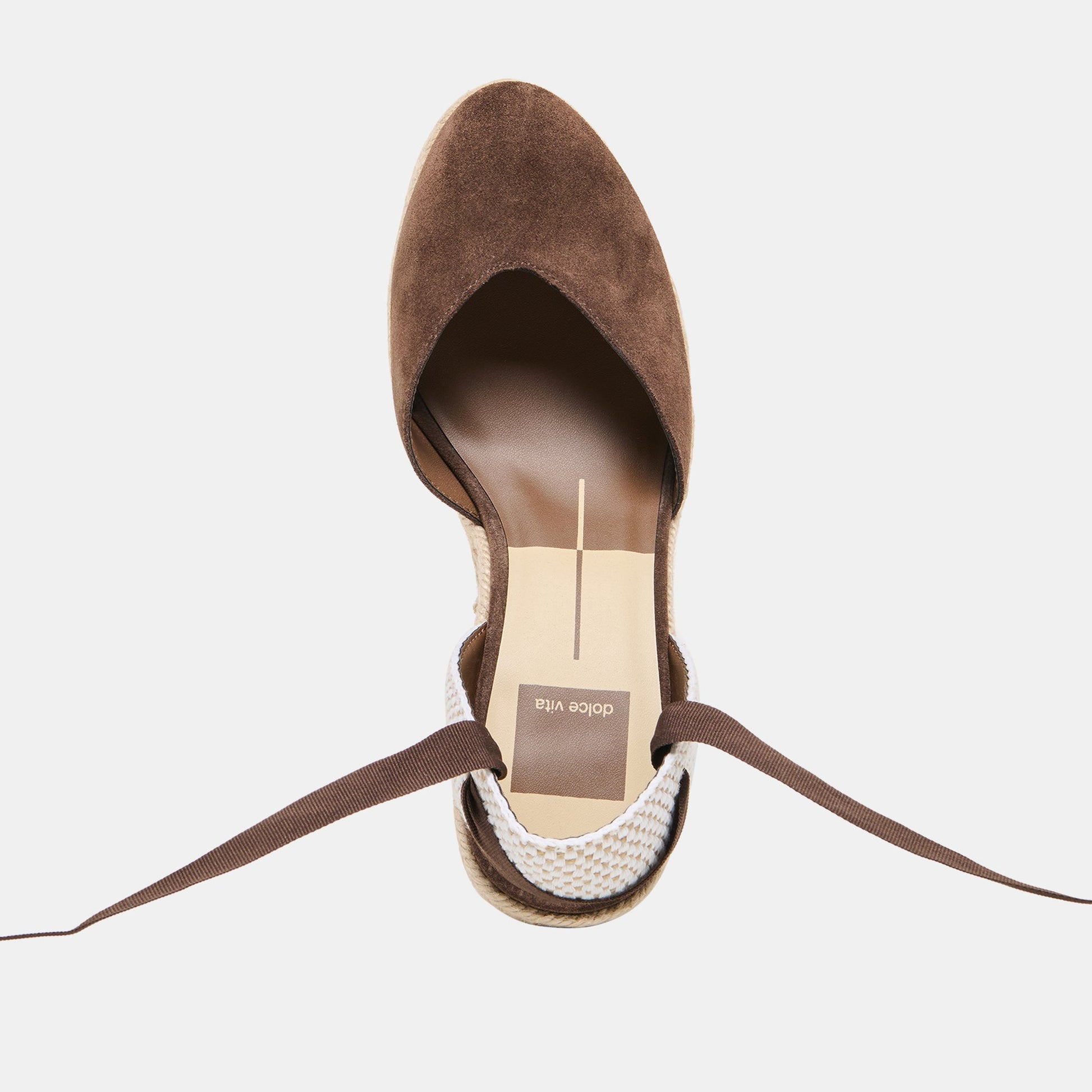 Noura Dk Brown Suede Wedges Dolce Vita Discount