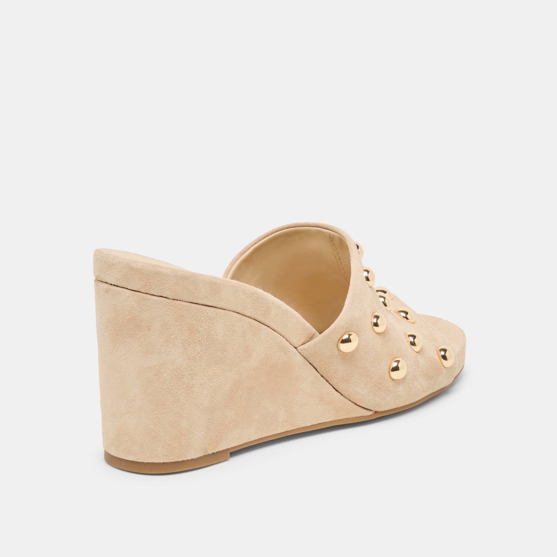 Holta Stud Camel Suede Wedges Dolce Vita On sale