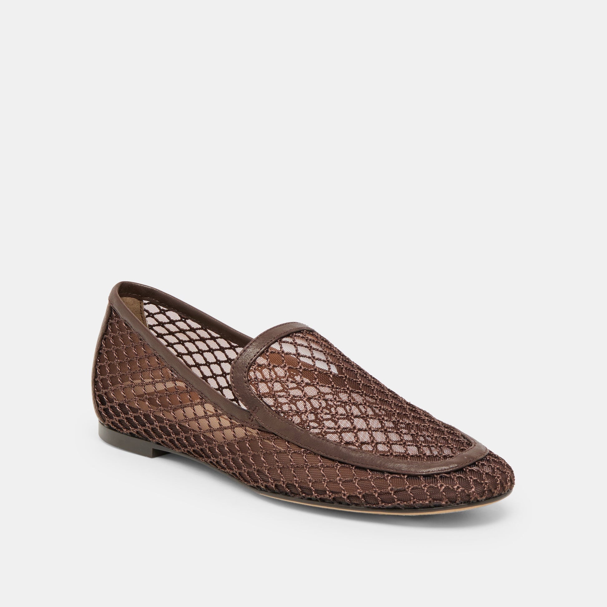 Kiala Chocolate Mesh Loafers Dolce Vita us