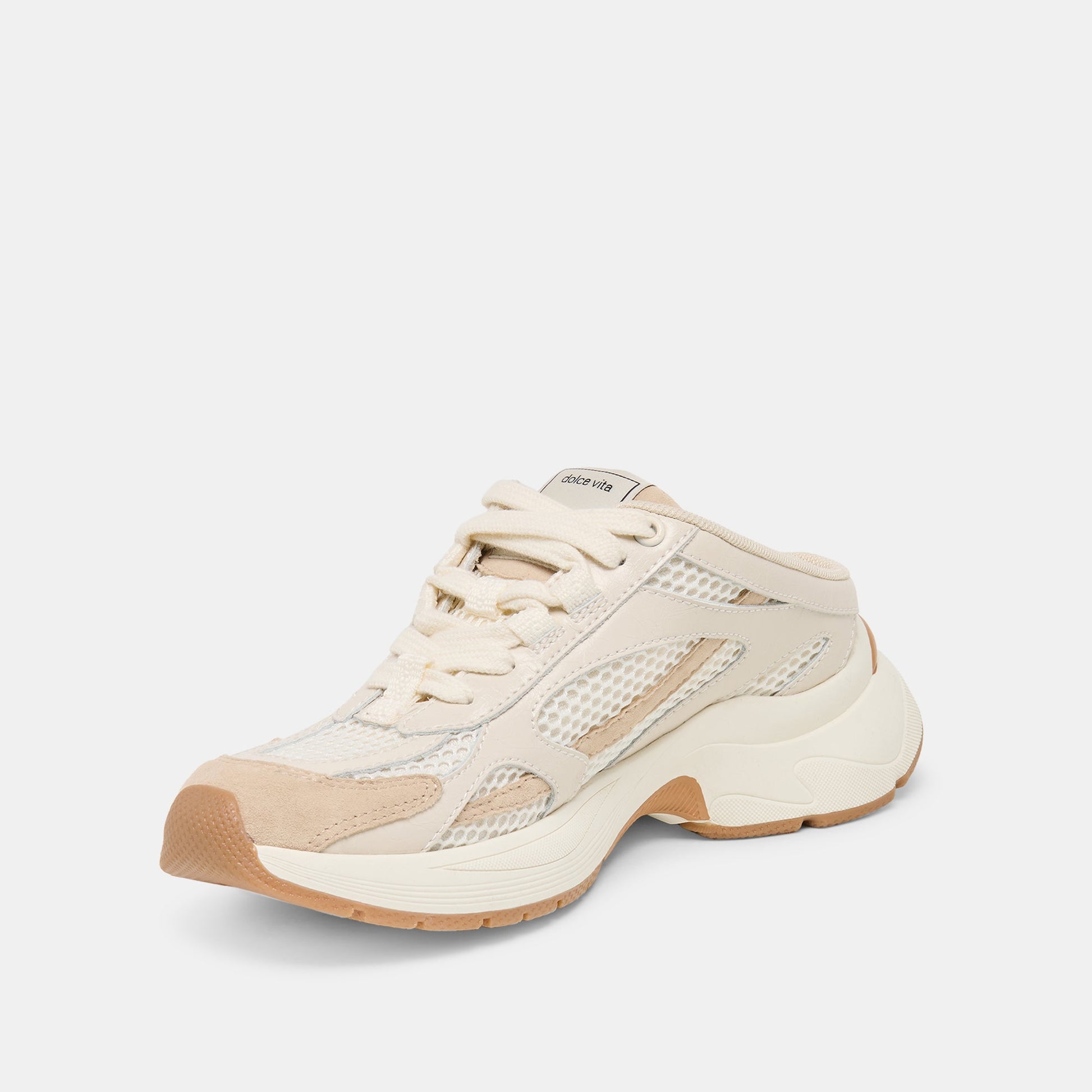 SWAYZY Ivory Multi Suede Platform Slip-on Sneakers Dolce Vita Online