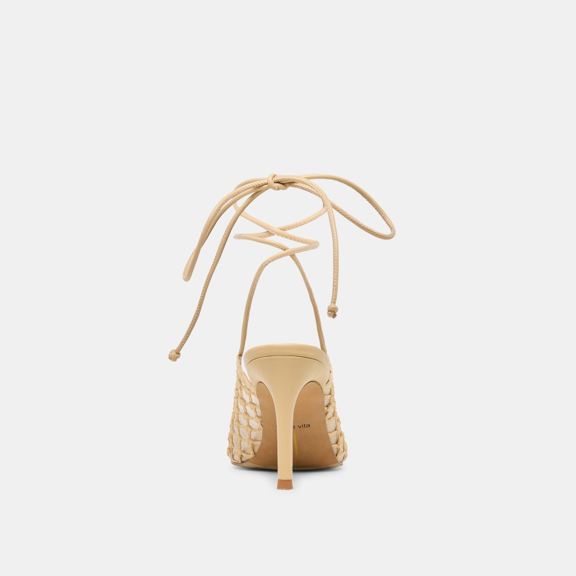 Yael Lt Natural Woven Raffia Heels Dolce Vita Sale